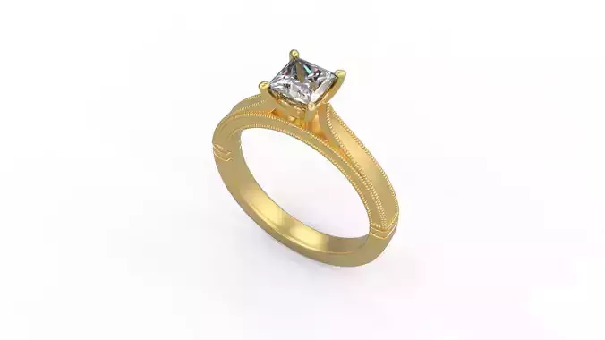 Woman Solitaire 1840