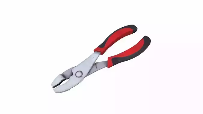 Plier Low-poly 3D model