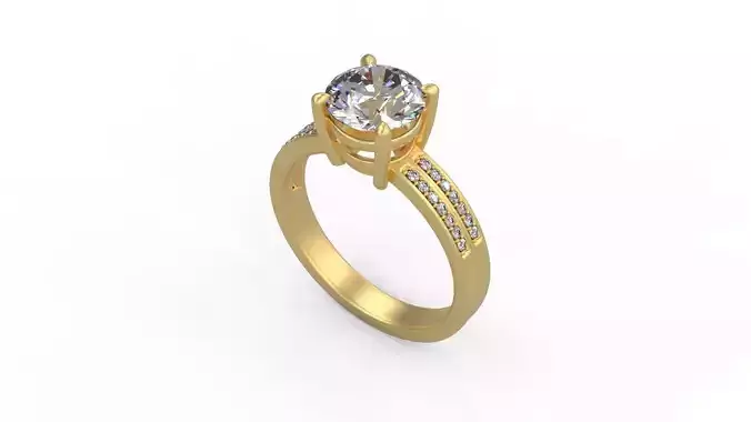 Woman Solitaire 1849