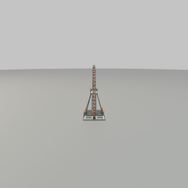 Ferris wheel version 1 without animation Low-poly 3D model_39
