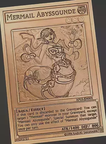 Mermail Abyssgunde - yu-gi-oh