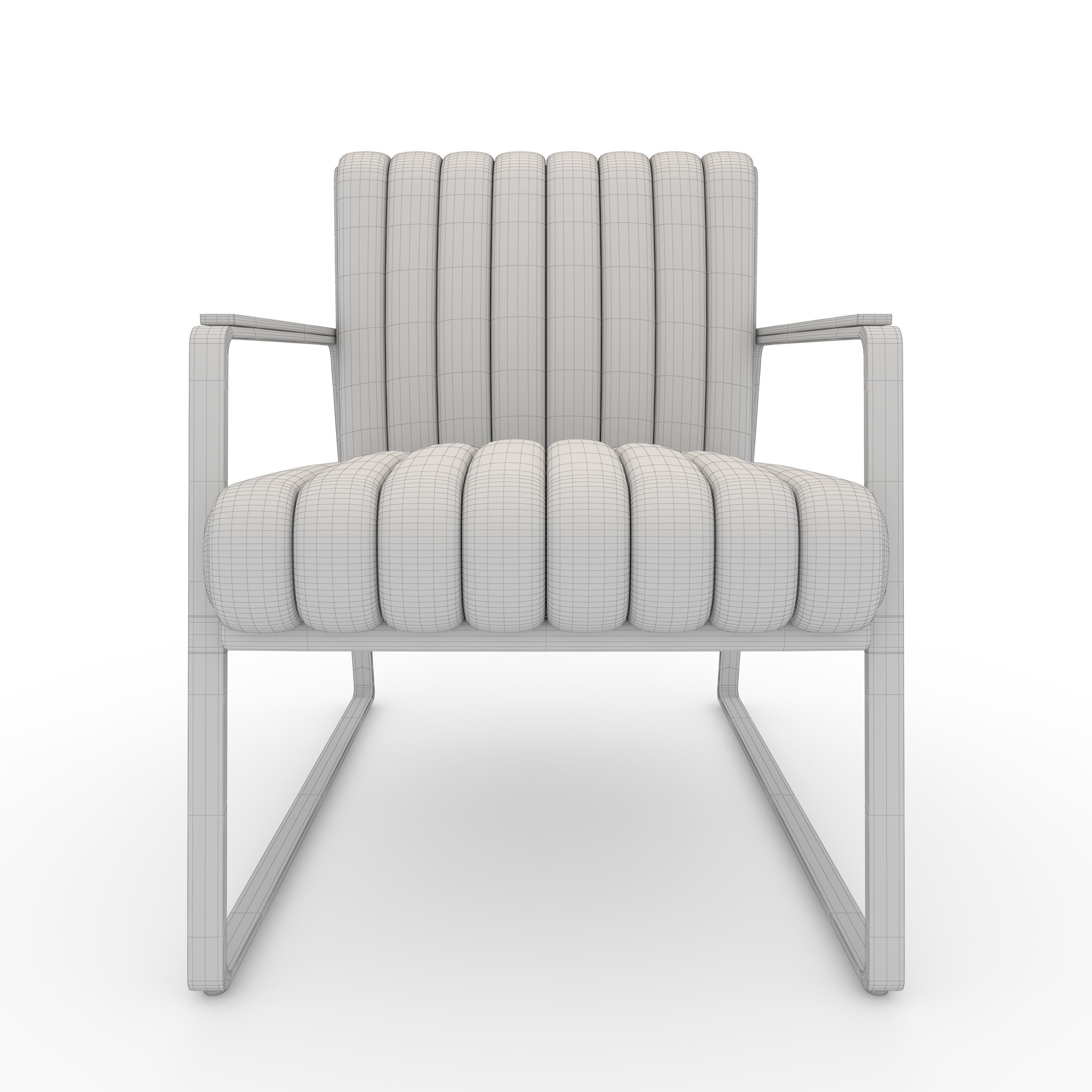 Armchair 53 3D model_11