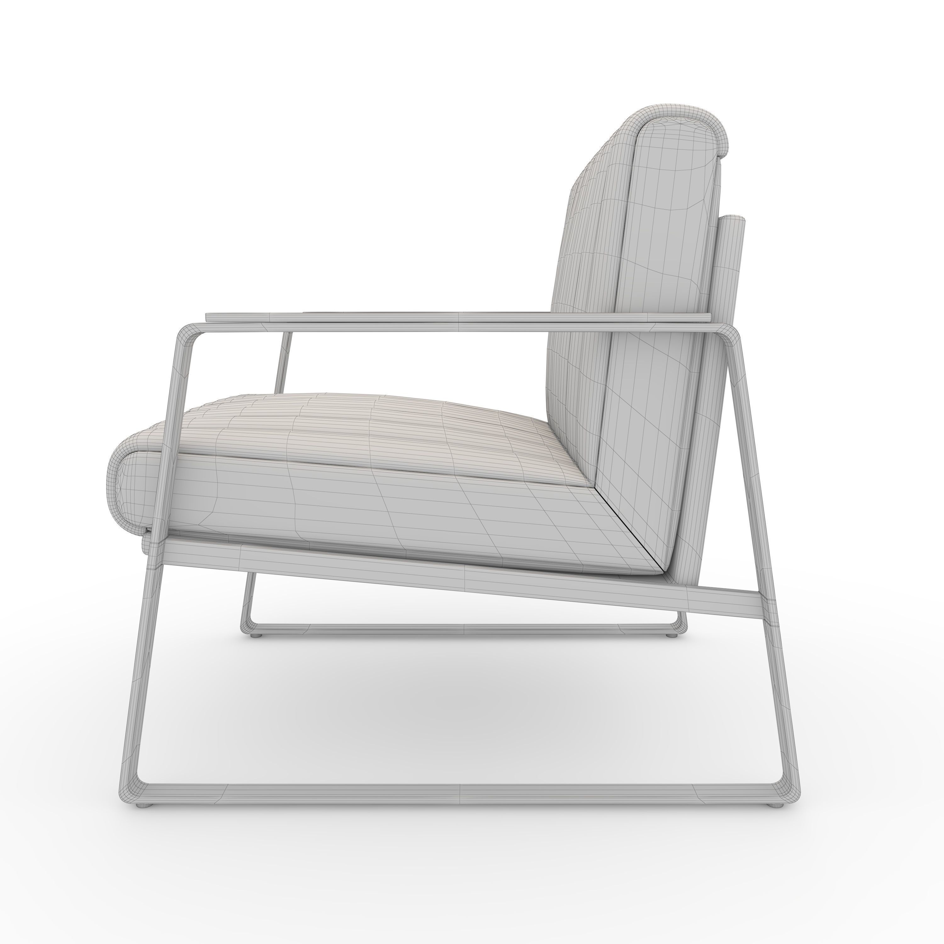 Armchair 53 3D model_13
