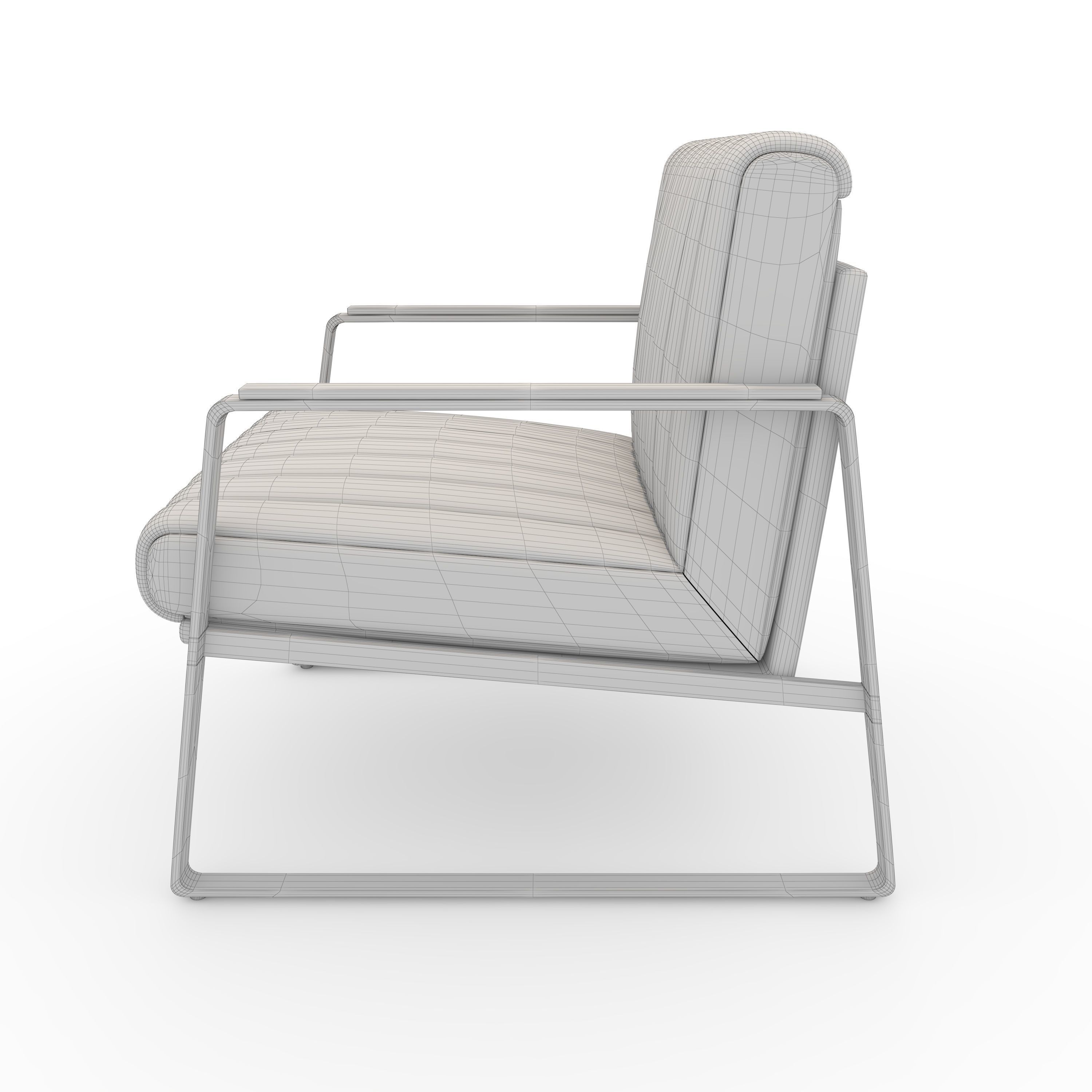 Armchair 53 3D model_5