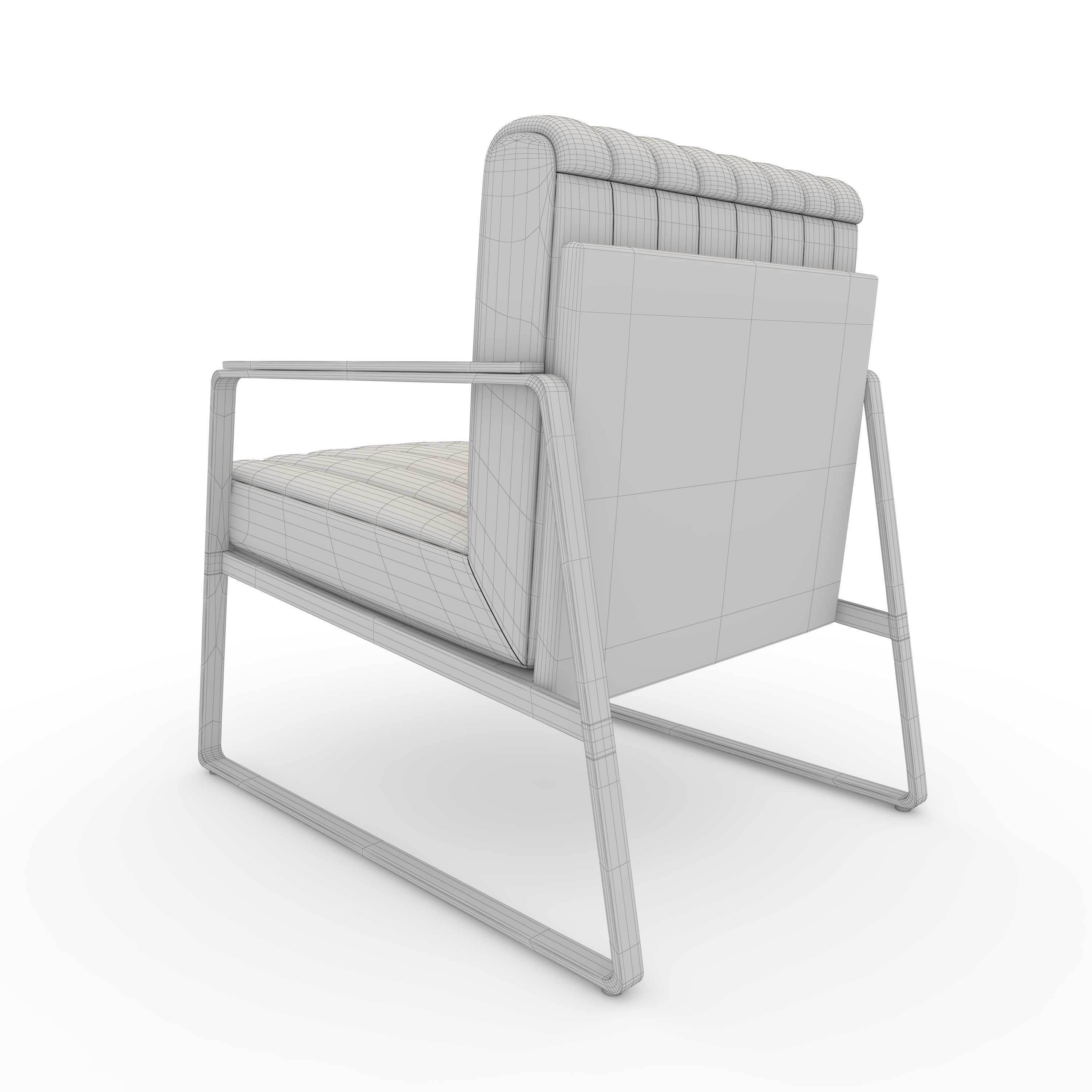 Armchair 53 3D model_15