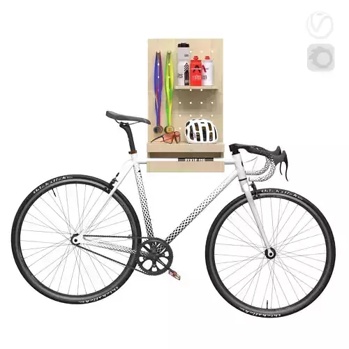 Bicycle storage system 2 3D model