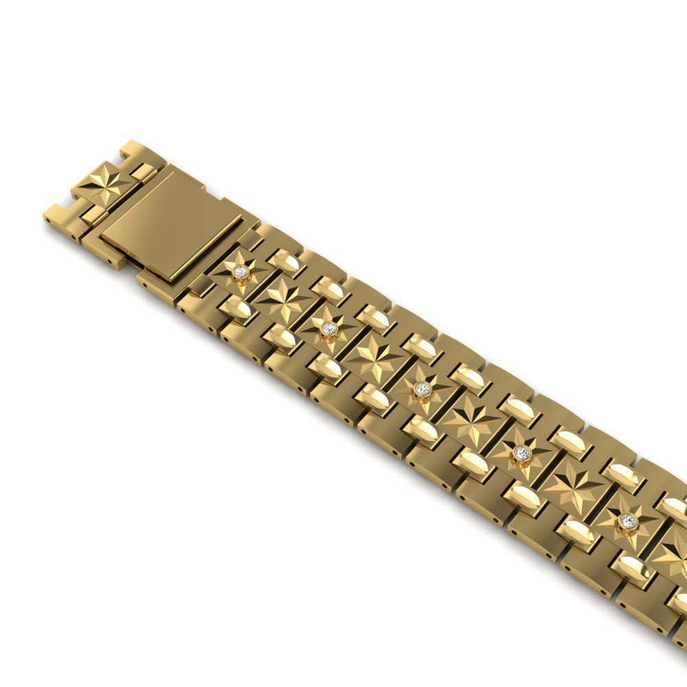 Mens Bracelets 3D print model_1