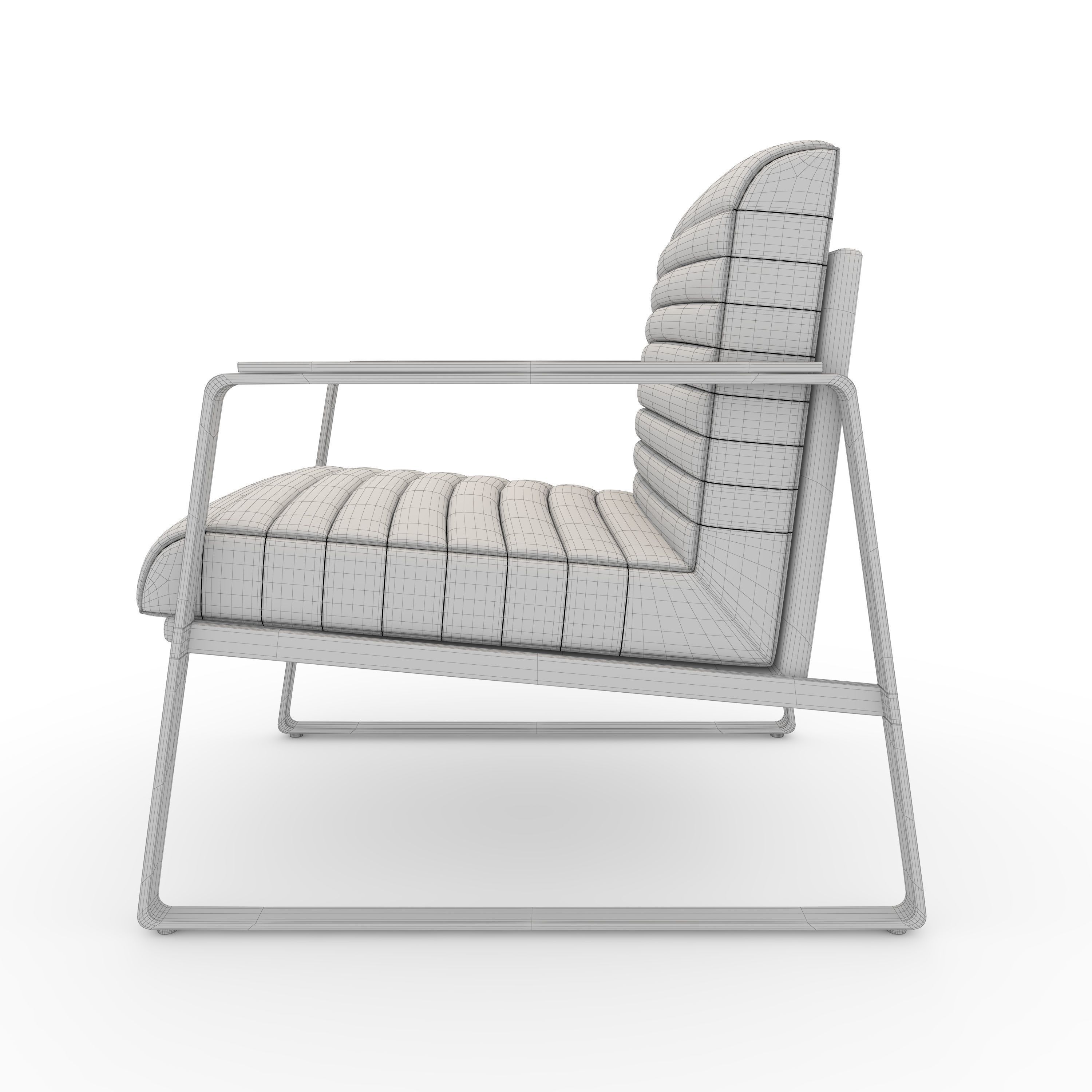 Armchair 54 3D model_13