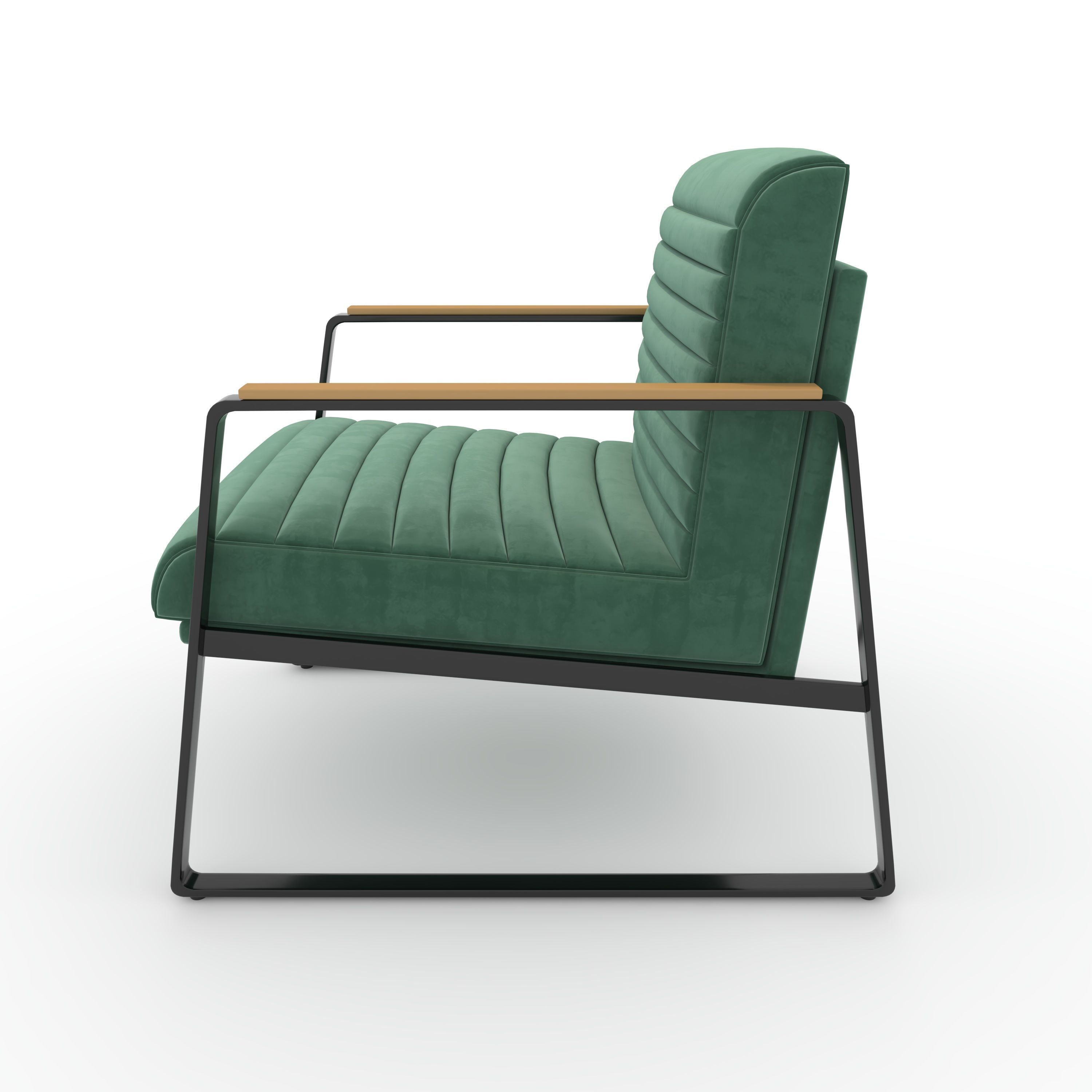 Armchair 54 3D model_4
