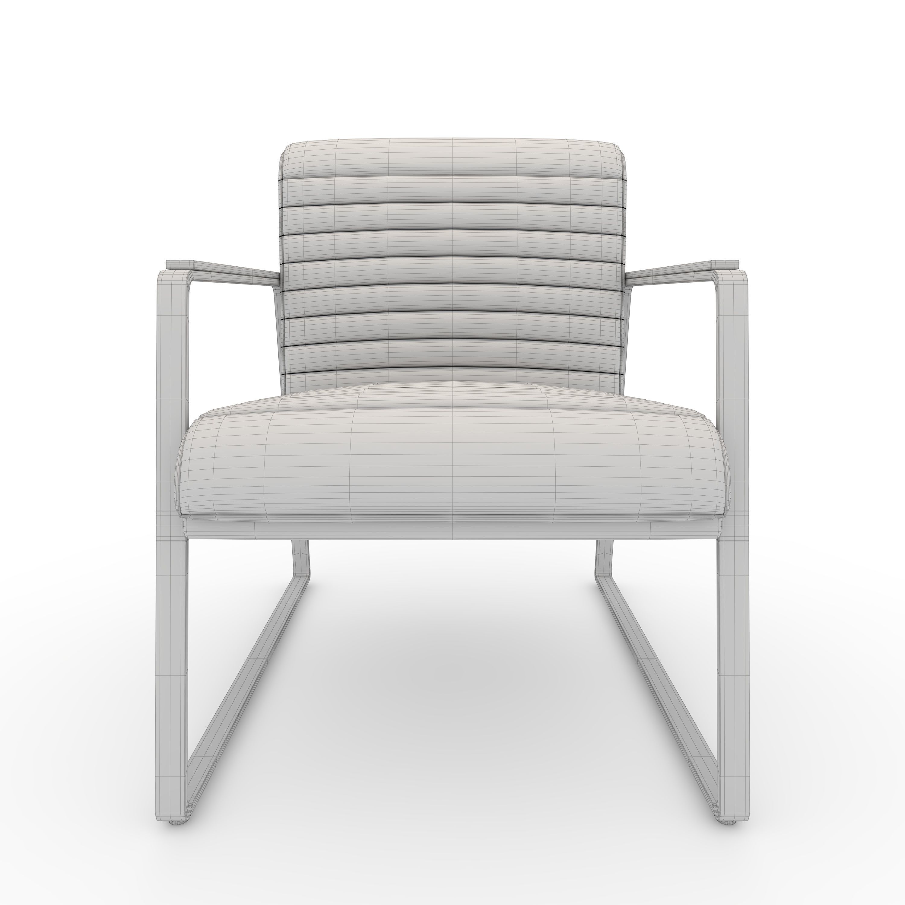 Armchair 54 3D model_11