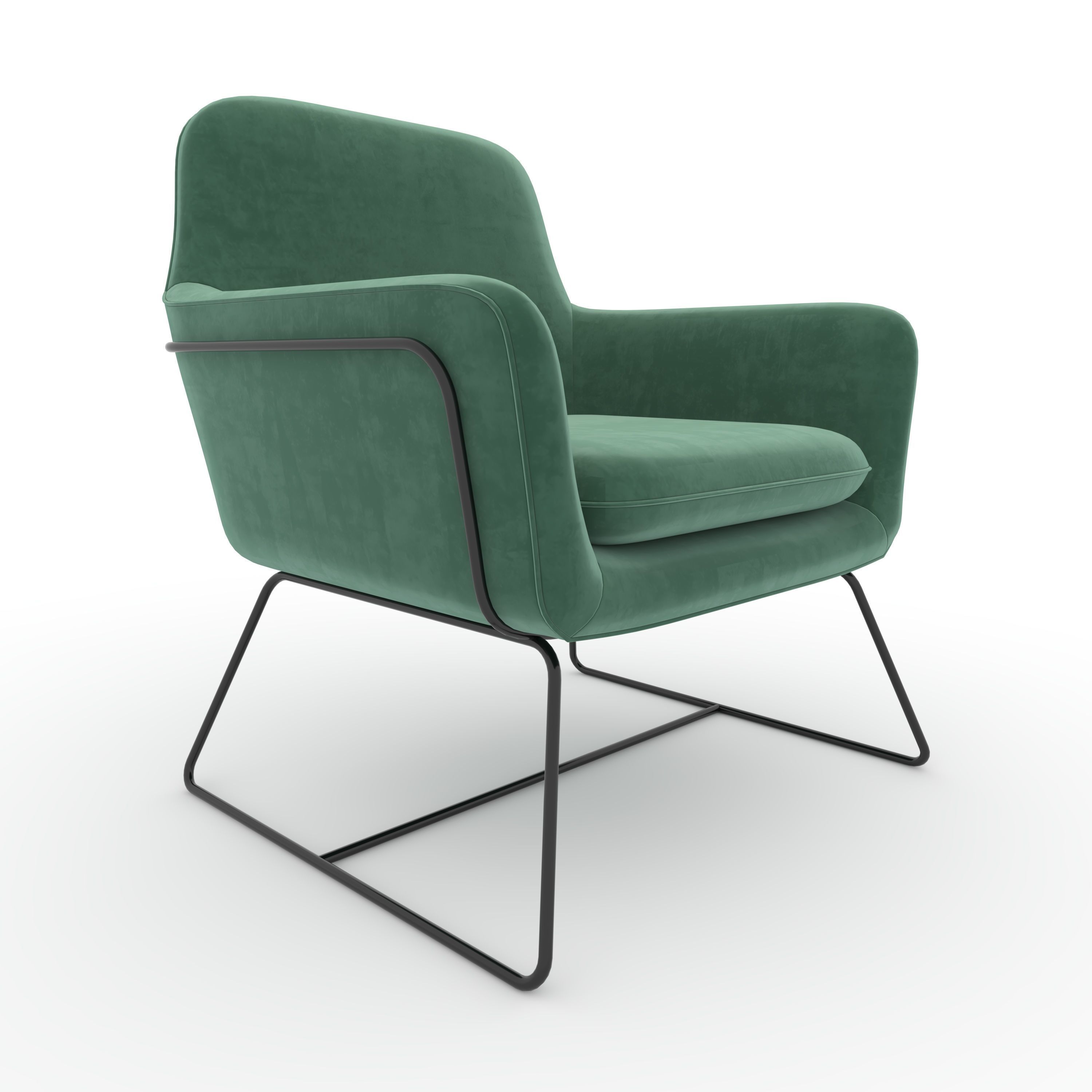Armchair 55 3D model_8
