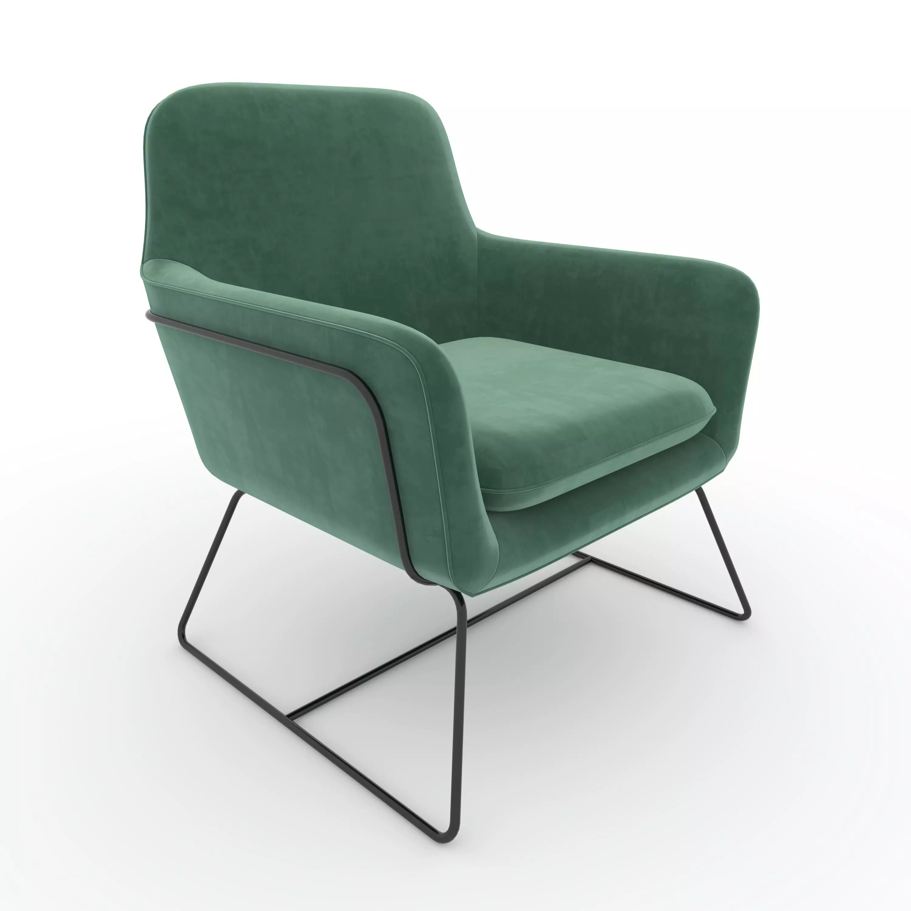 Armchair 55 3D model_0