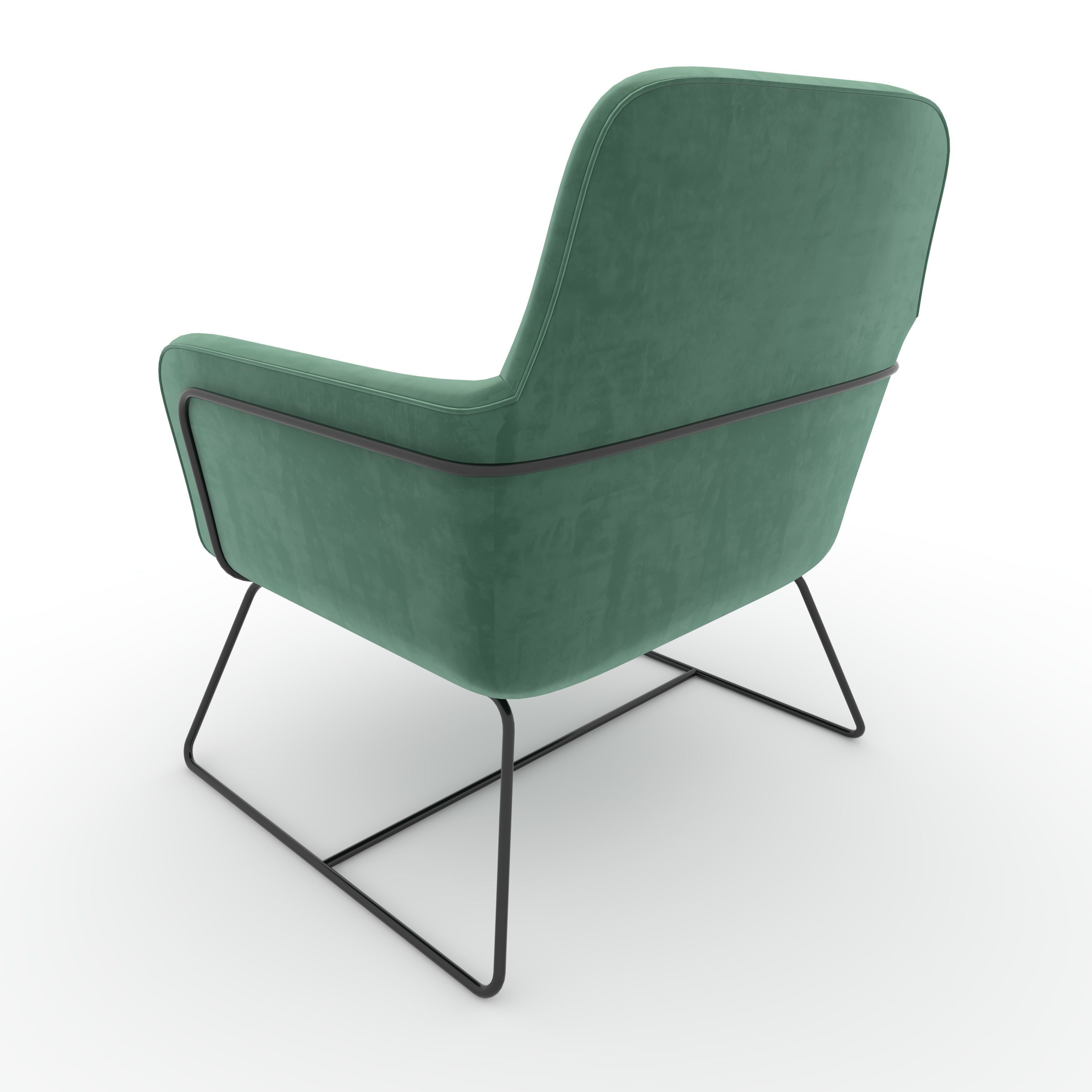 Armchair 55 3D model_6