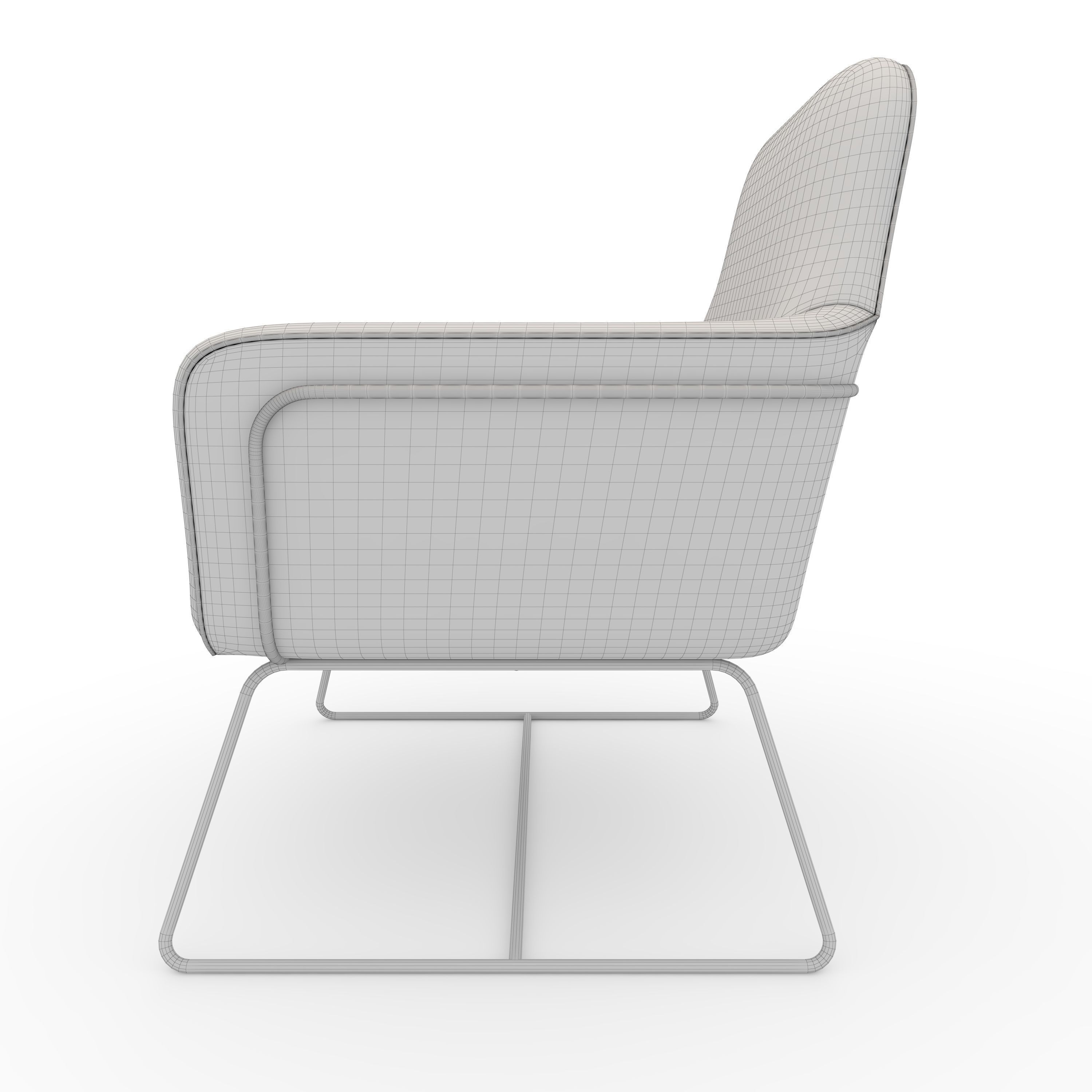 Armchair 55 3D model_13