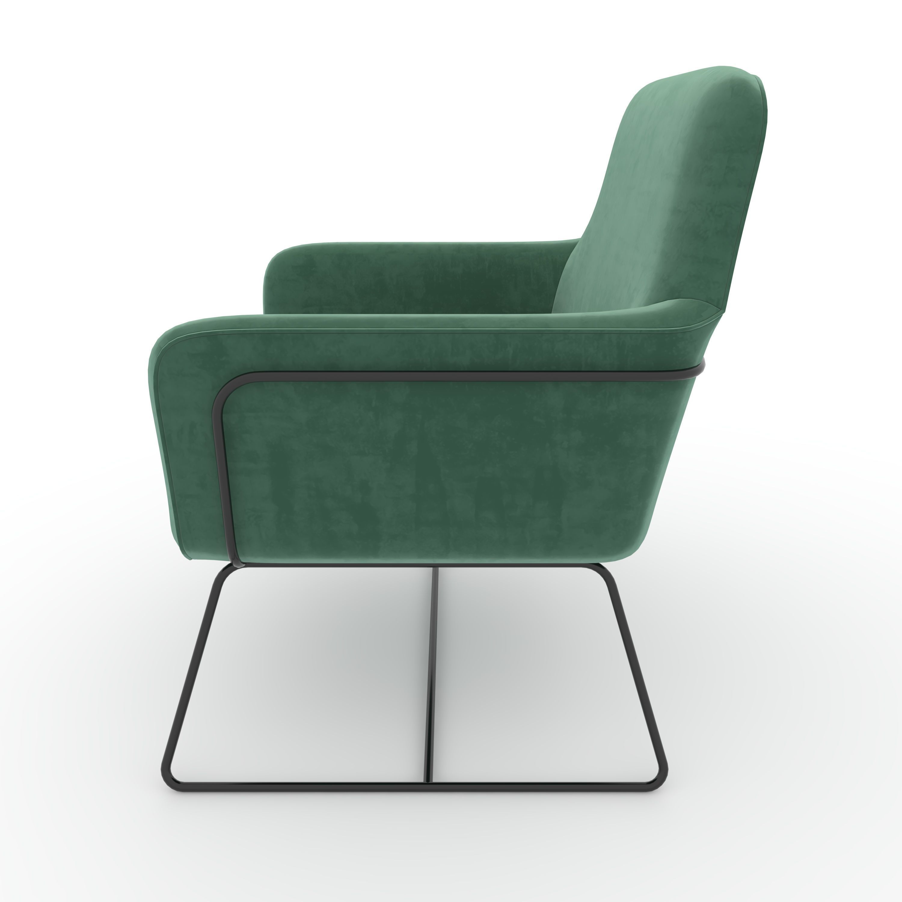 Armchair 55 3D model_4