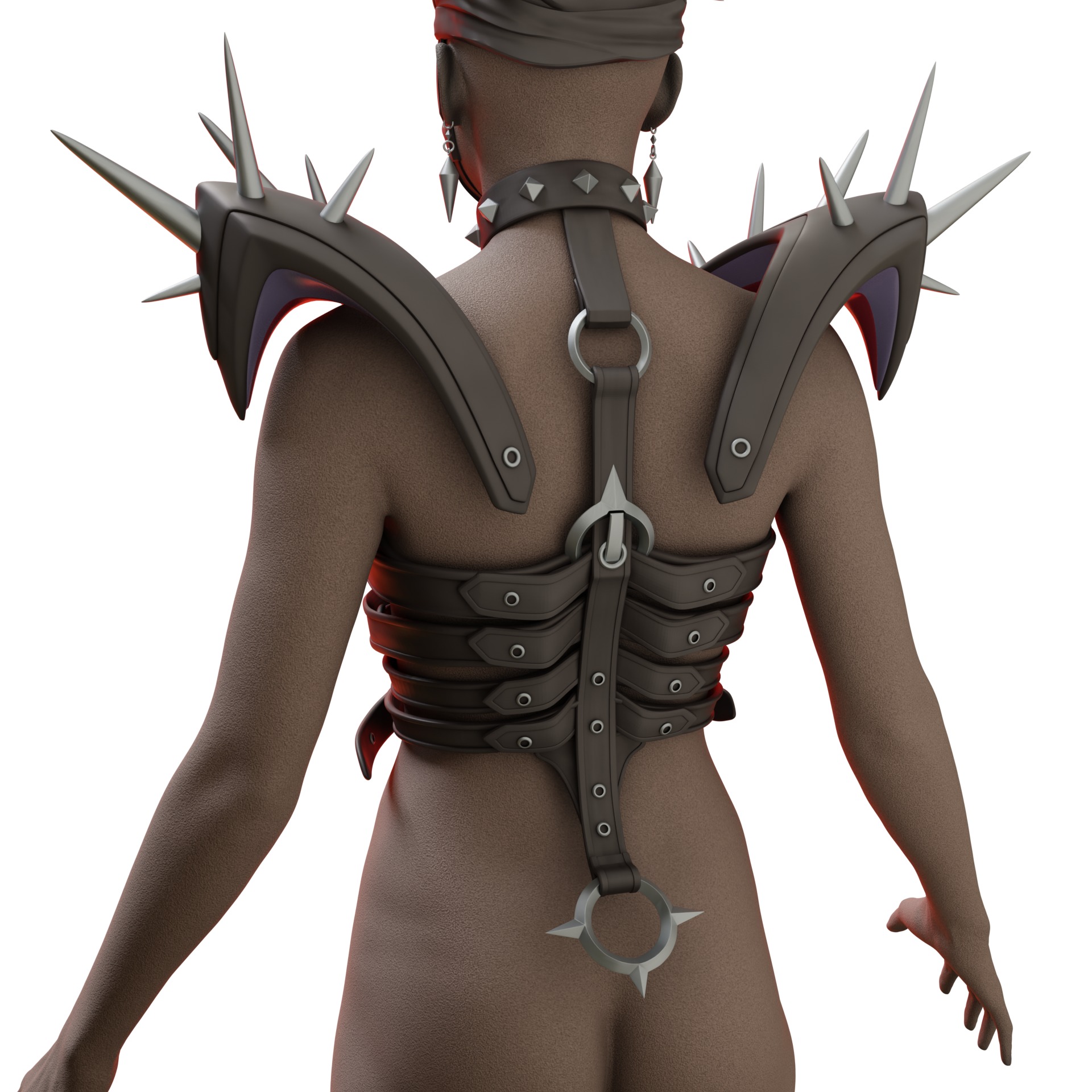 Susan Storm Malice Marvel Rivals cosplay kit 3D print model_36