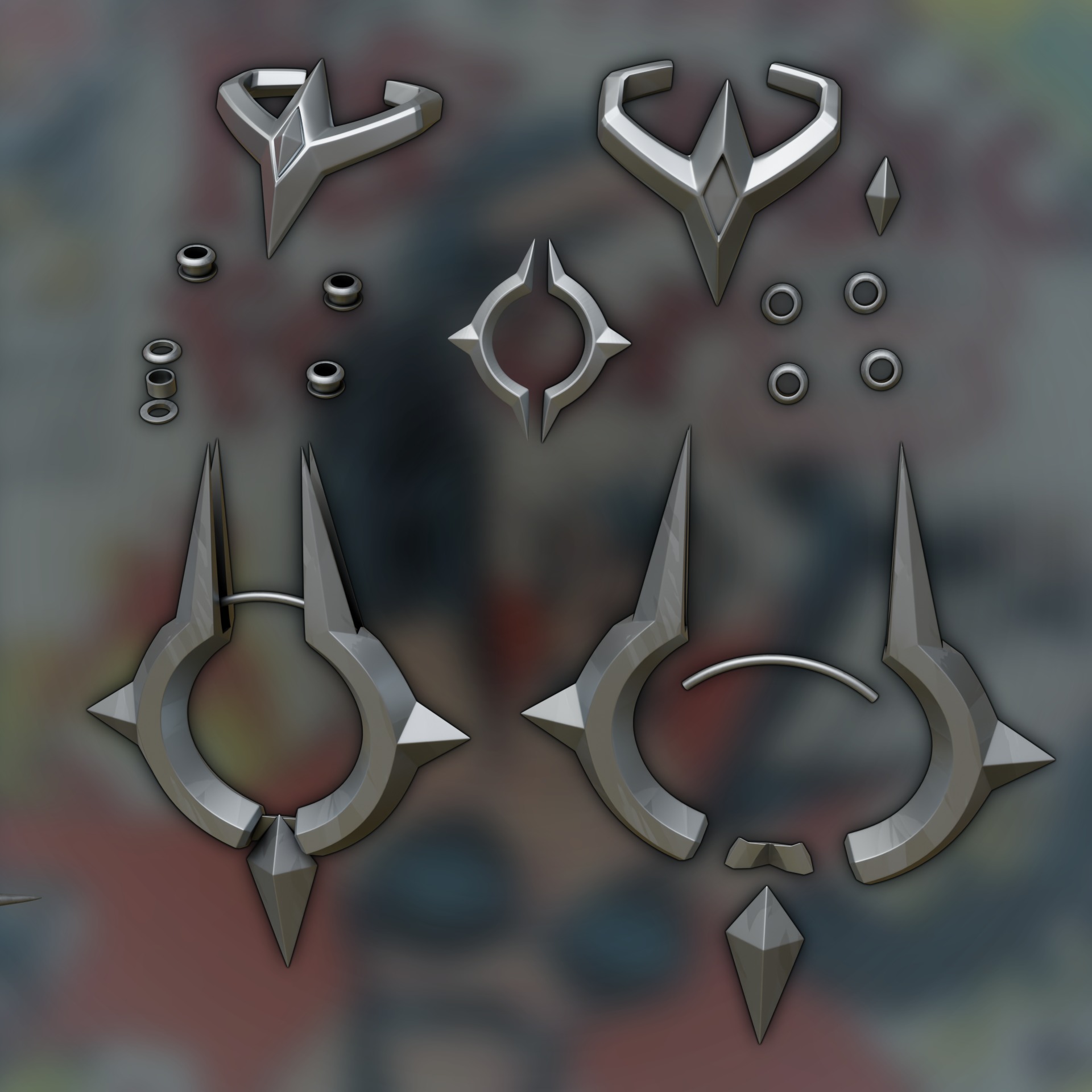 Susan Storm Malice Marvel Rivals cosplay kit 3D print model_5