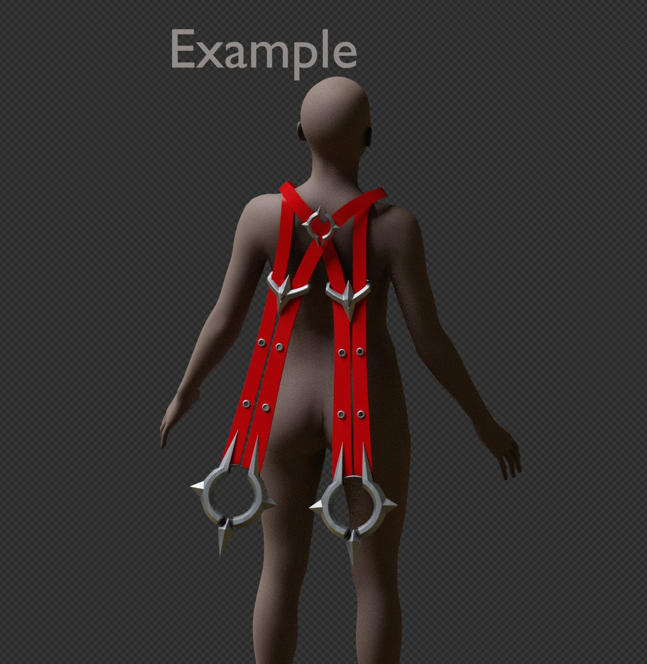 Susan Storm Malice Marvel Rivals cosplay kit 3D print model_3