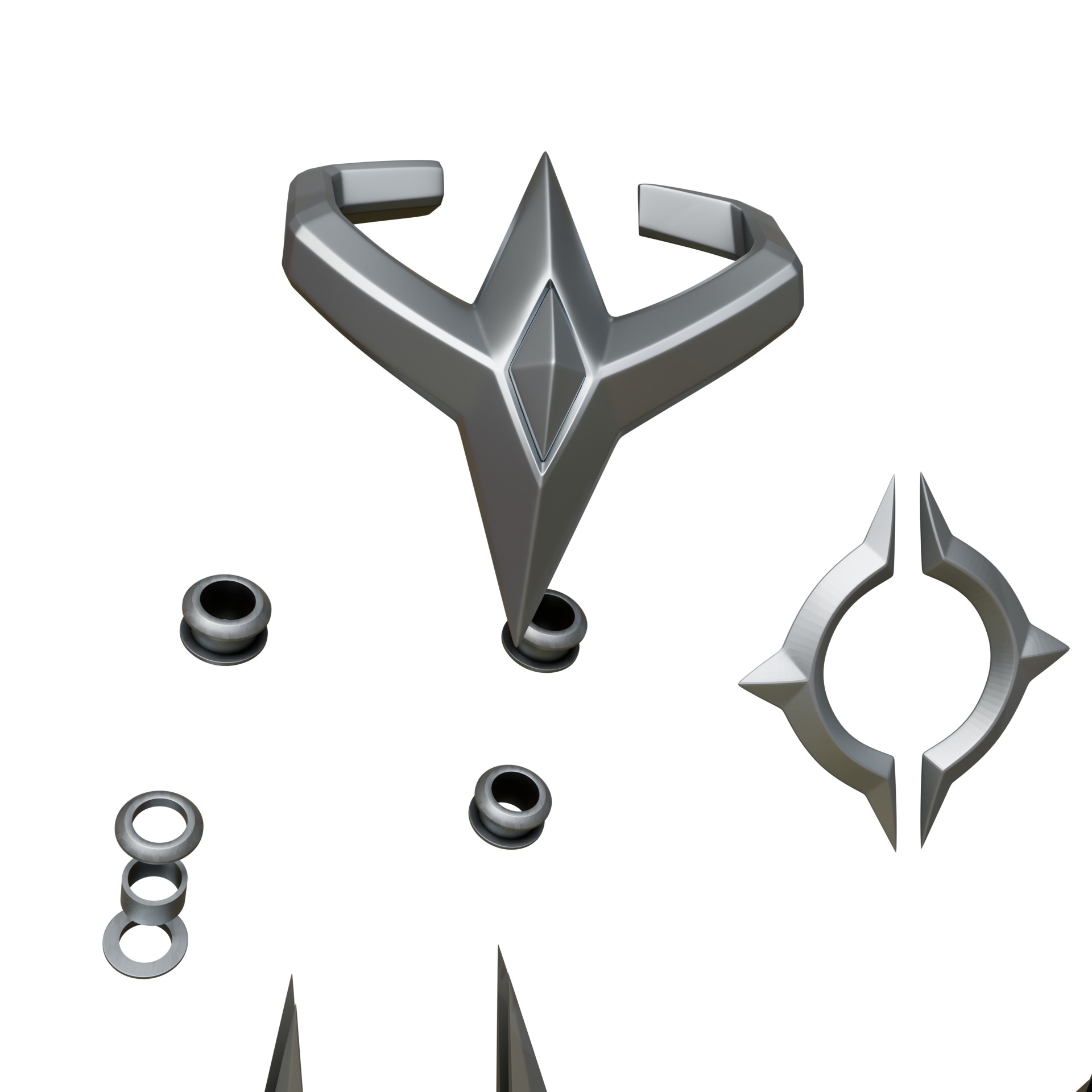 Susan Storm Malice Marvel Rivals cosplay kit 3D print model_23