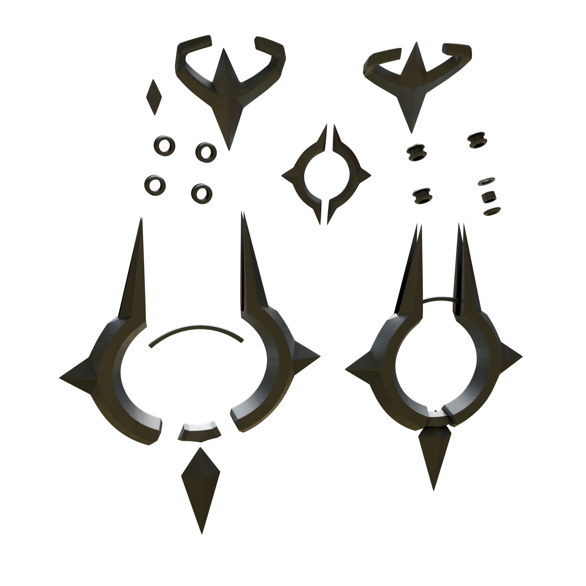 Susan Storm Malice Marvel Rivals cosplay kit 3D print model_21