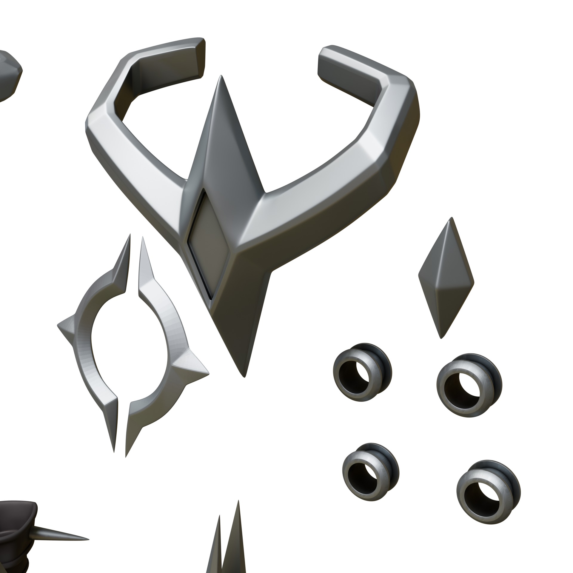 Susan Storm Malice Marvel Rivals cosplay kit 3D print model_22