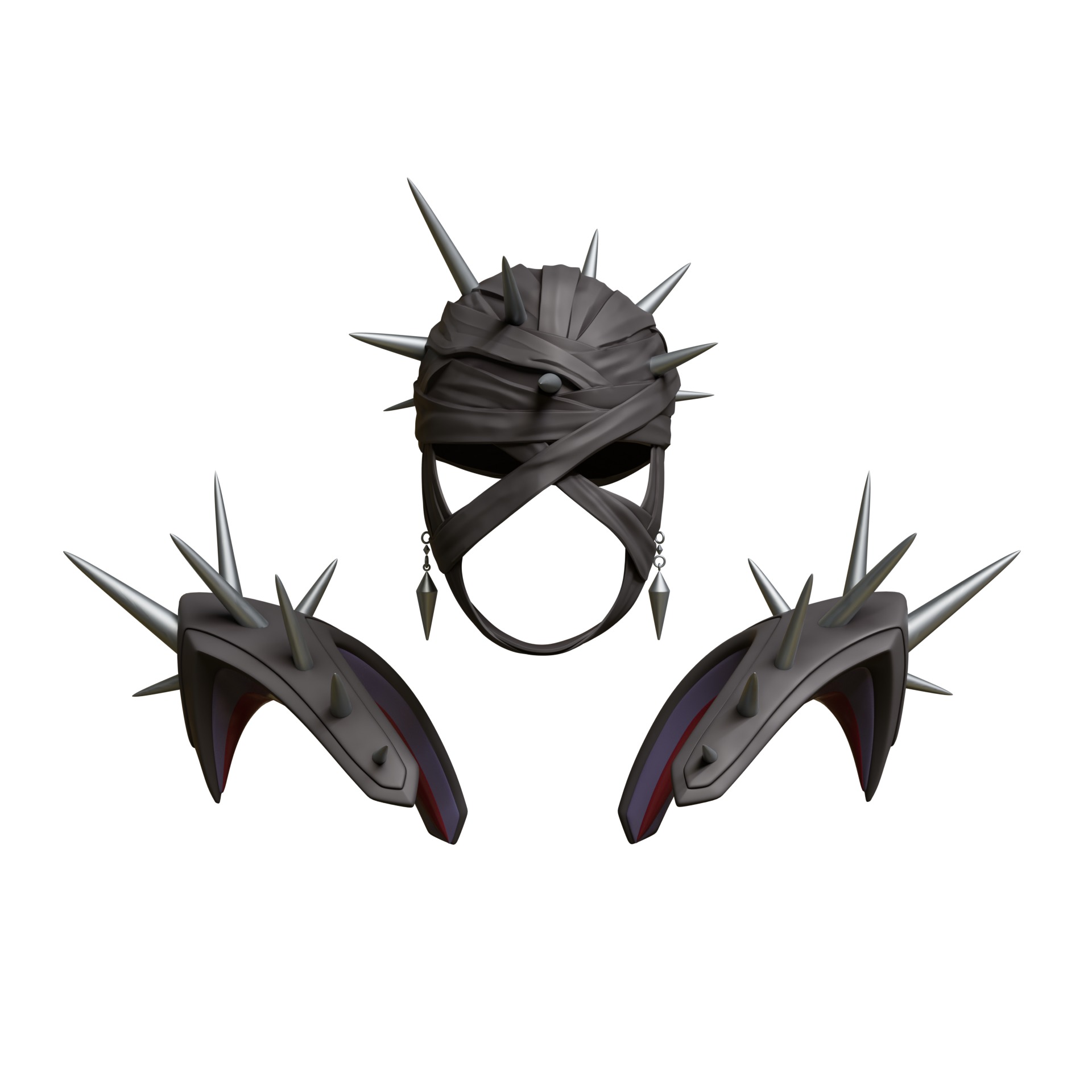 Susan Storm Malice Marvel Rivals cosplay kit 3D print model_24