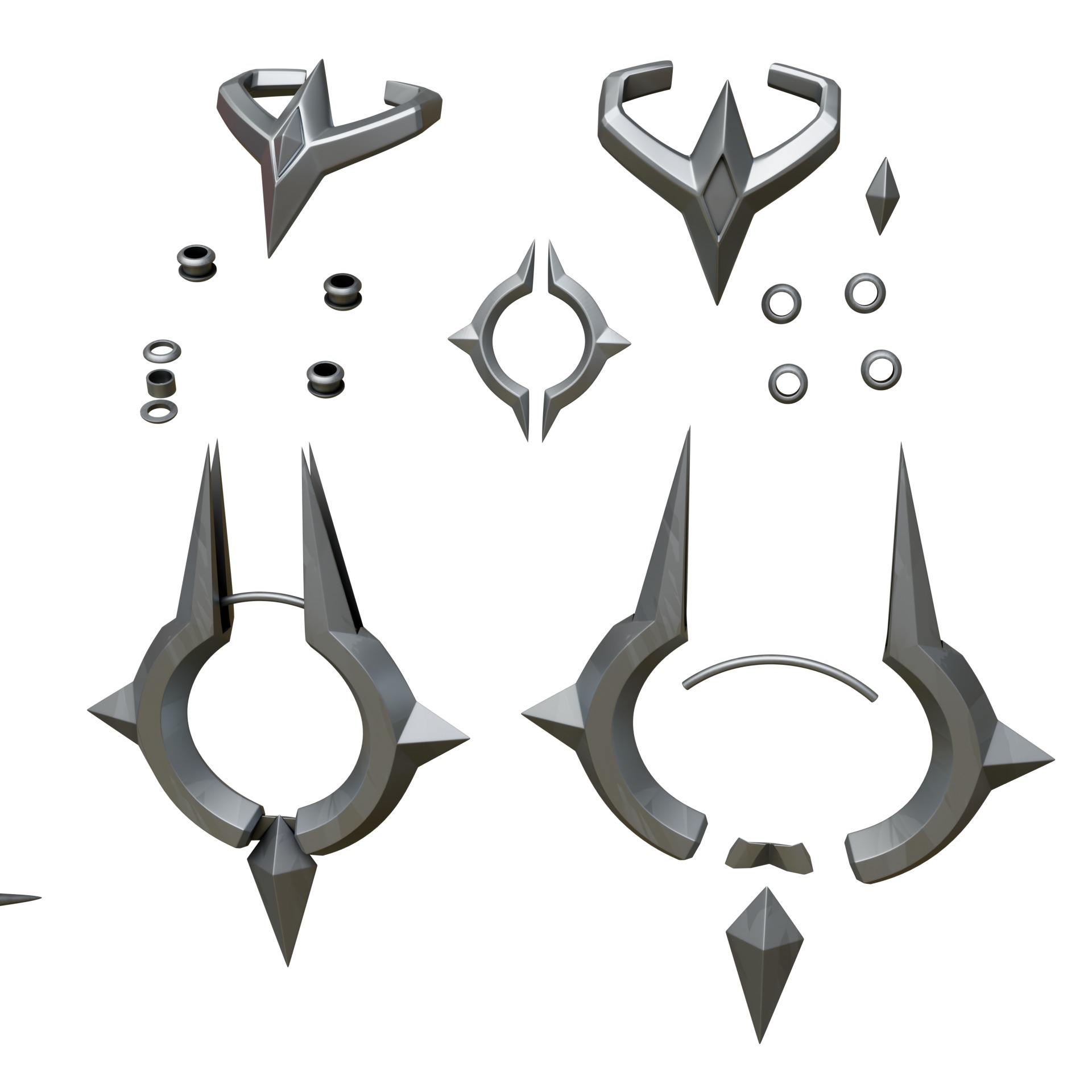 Susan Storm Malice Marvel Rivals cosplay kit 3D print model_34