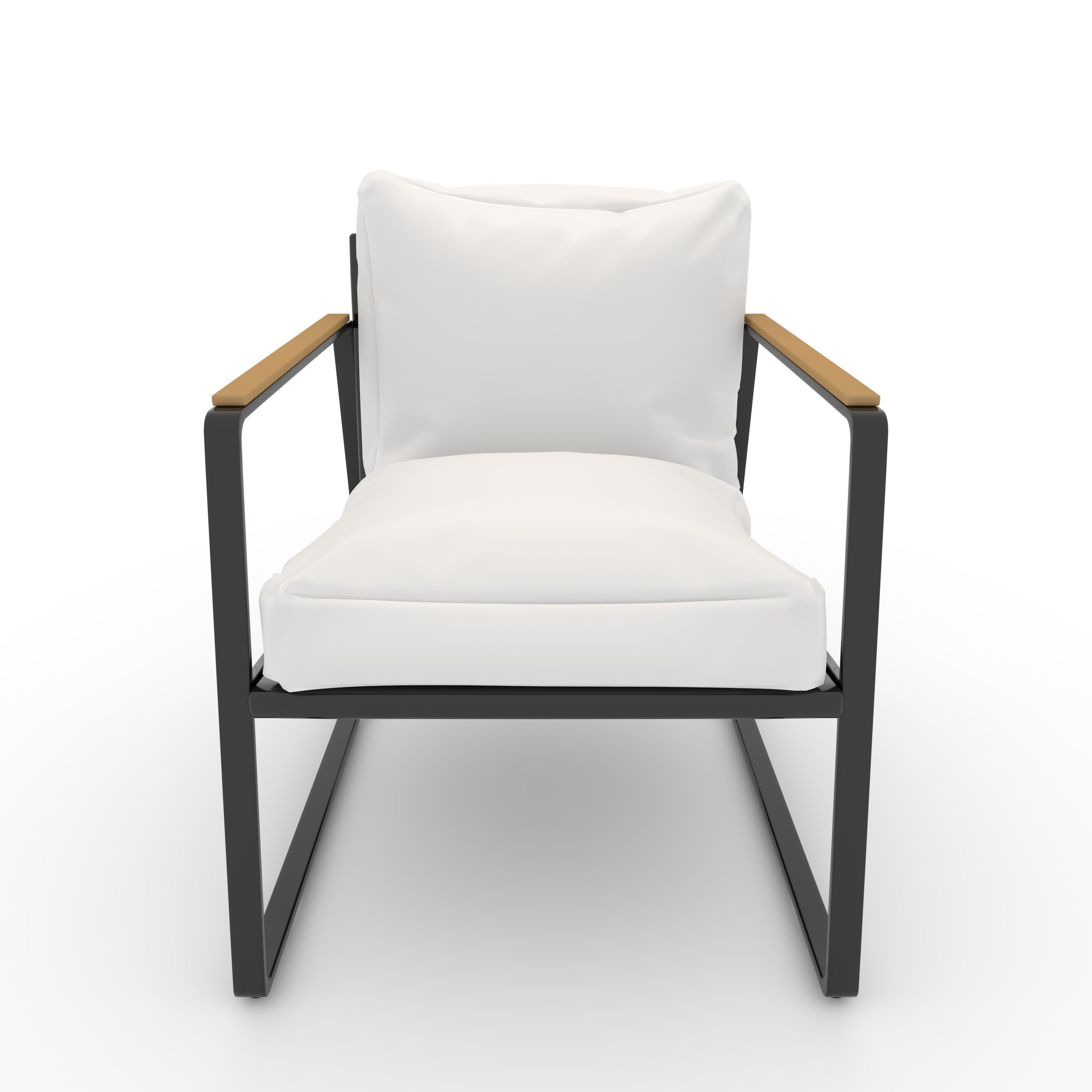 Armchair 57 3D model_2
