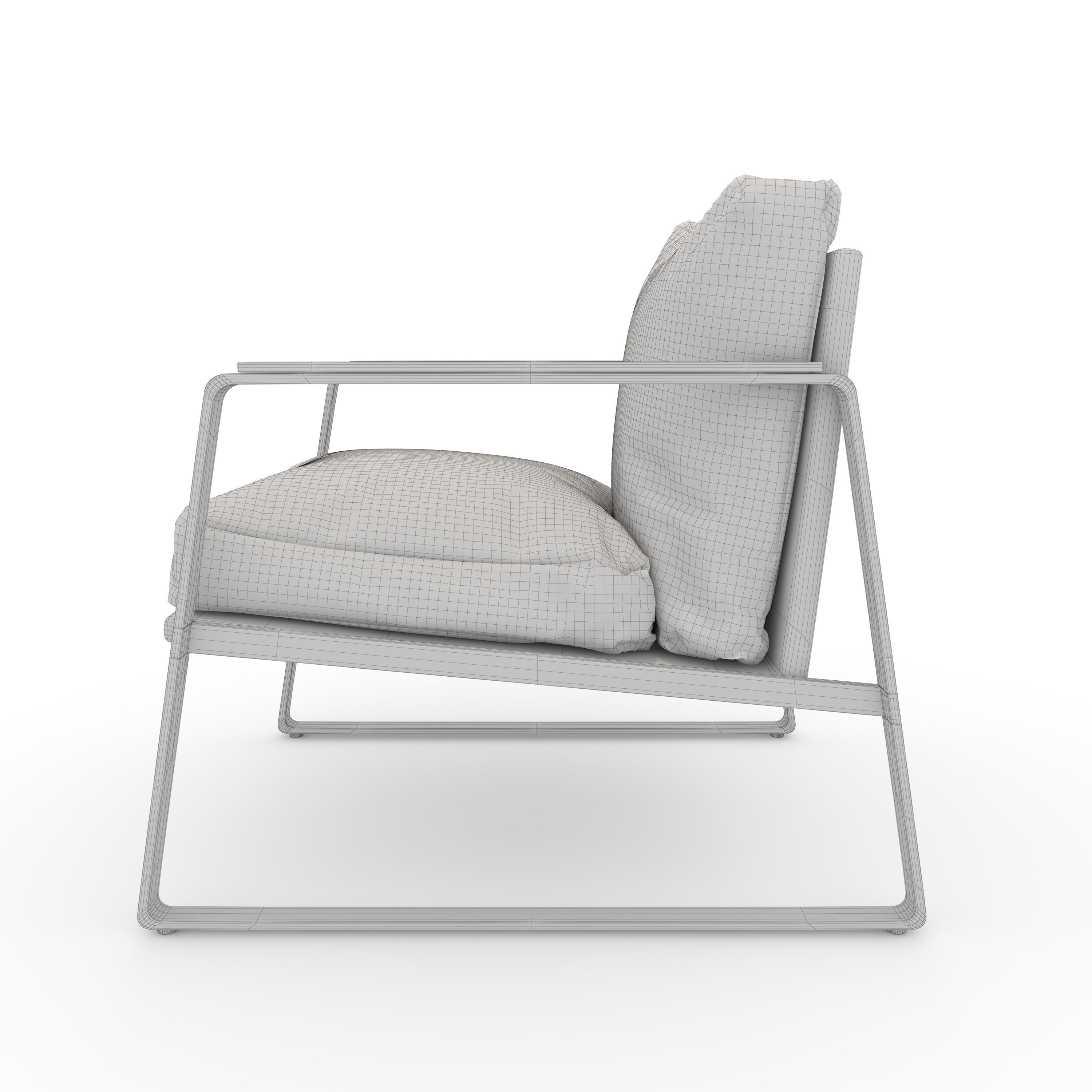 Armchair 57 3D model_13