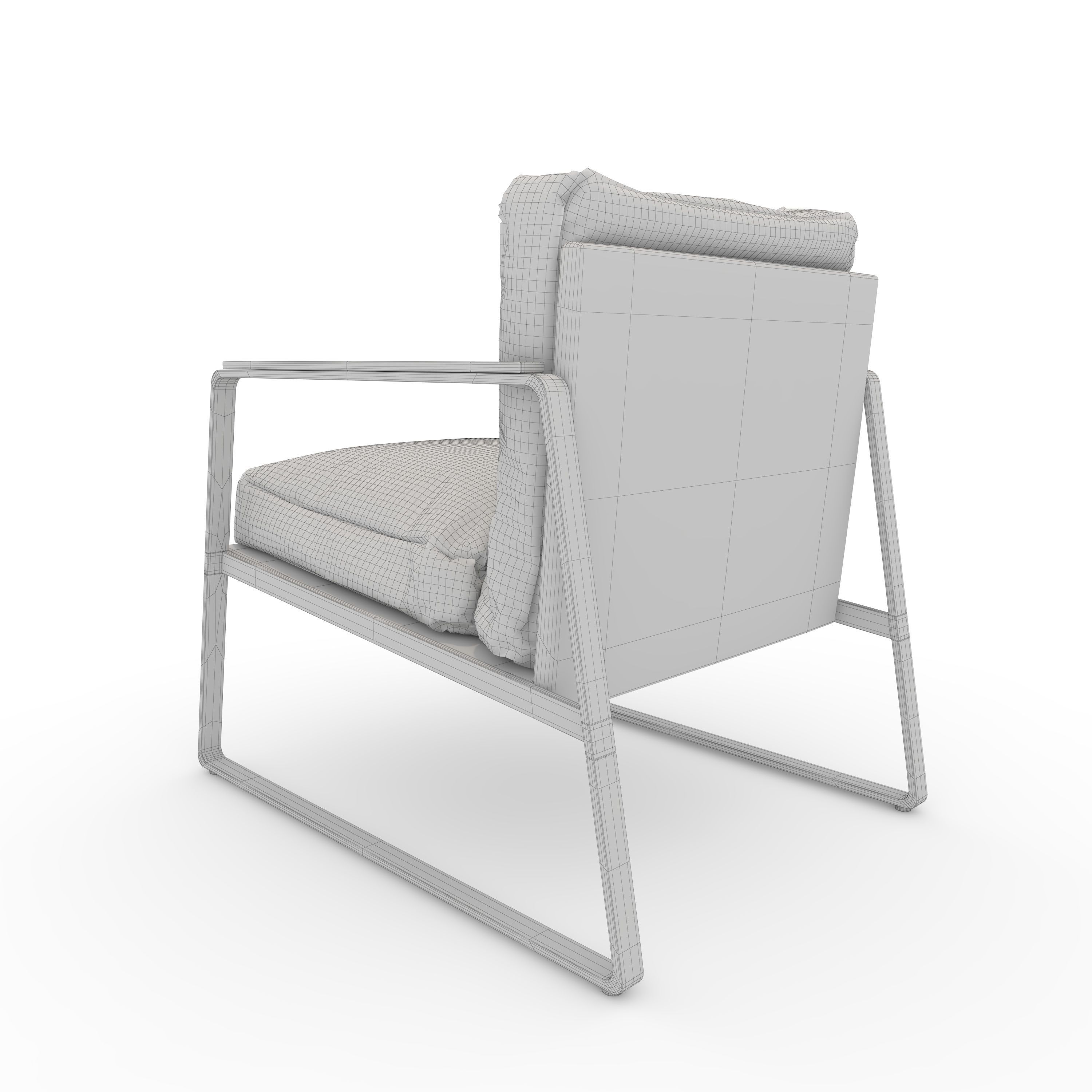 Armchair 57 3D model_15