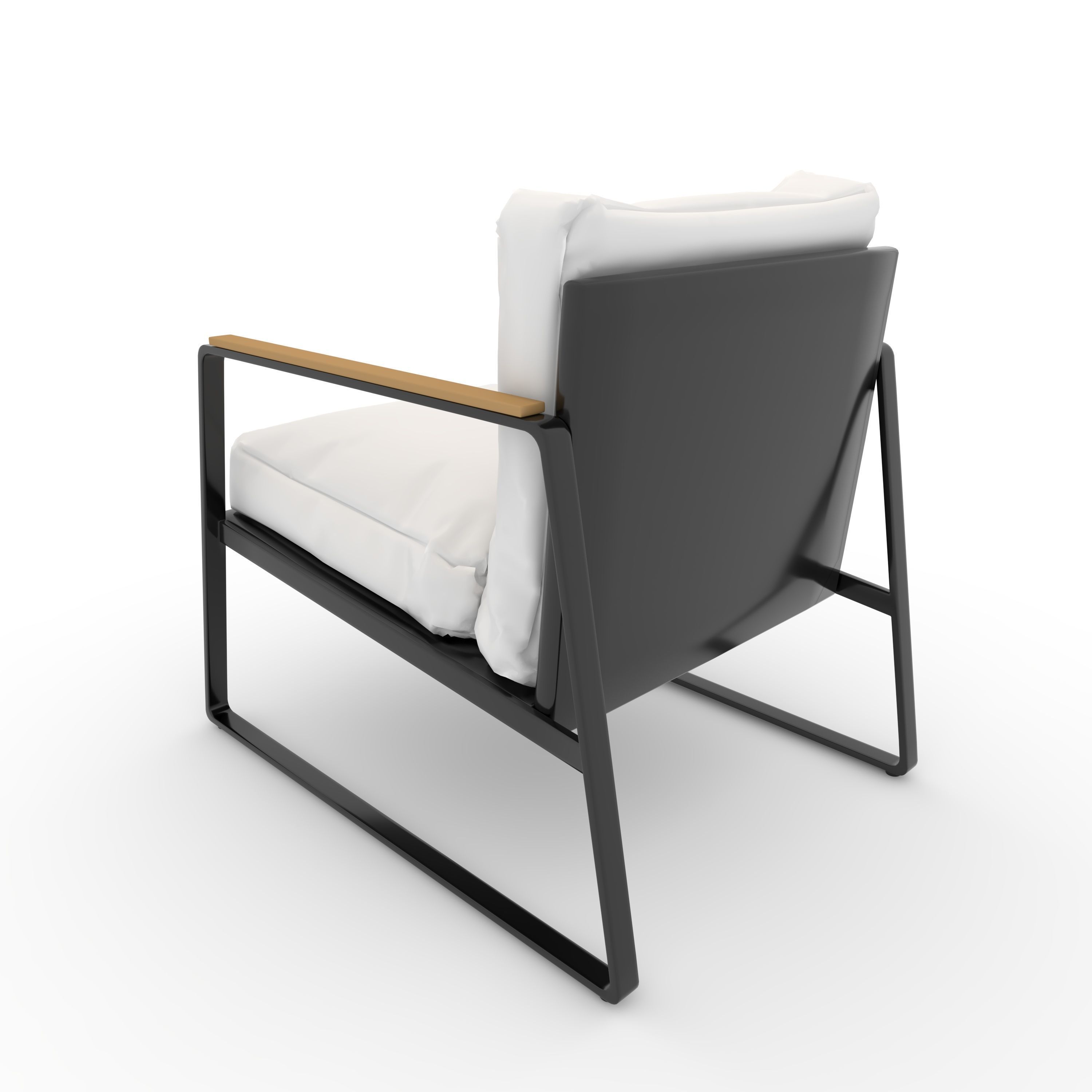 Armchair 57 3D model_6