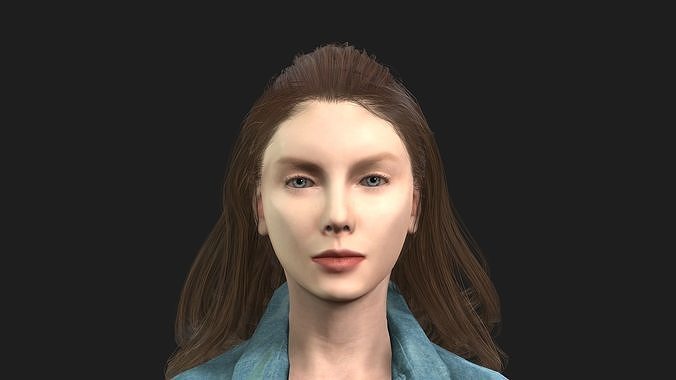 Beautiful Woman Model Perfect for Games and animations 3D model