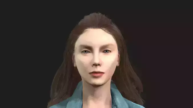 Beautiful Woman Model Perfect for Games and animations 3D model