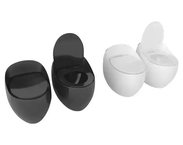 Clearhalo Modern Floor Mount Toilet WC