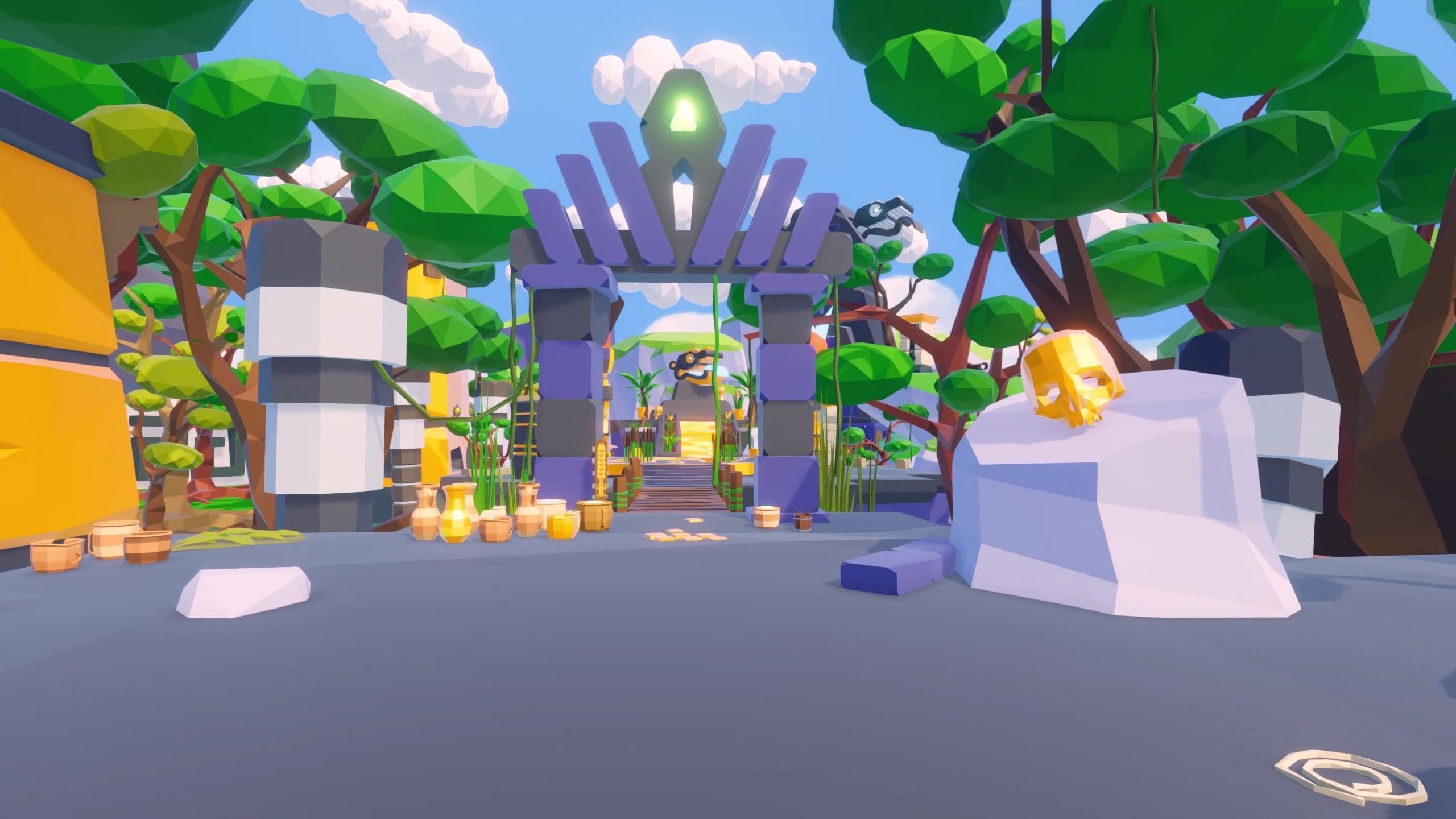 Low Poly Aztec Jungle - URP Refreshed Low-poly 3D model_6