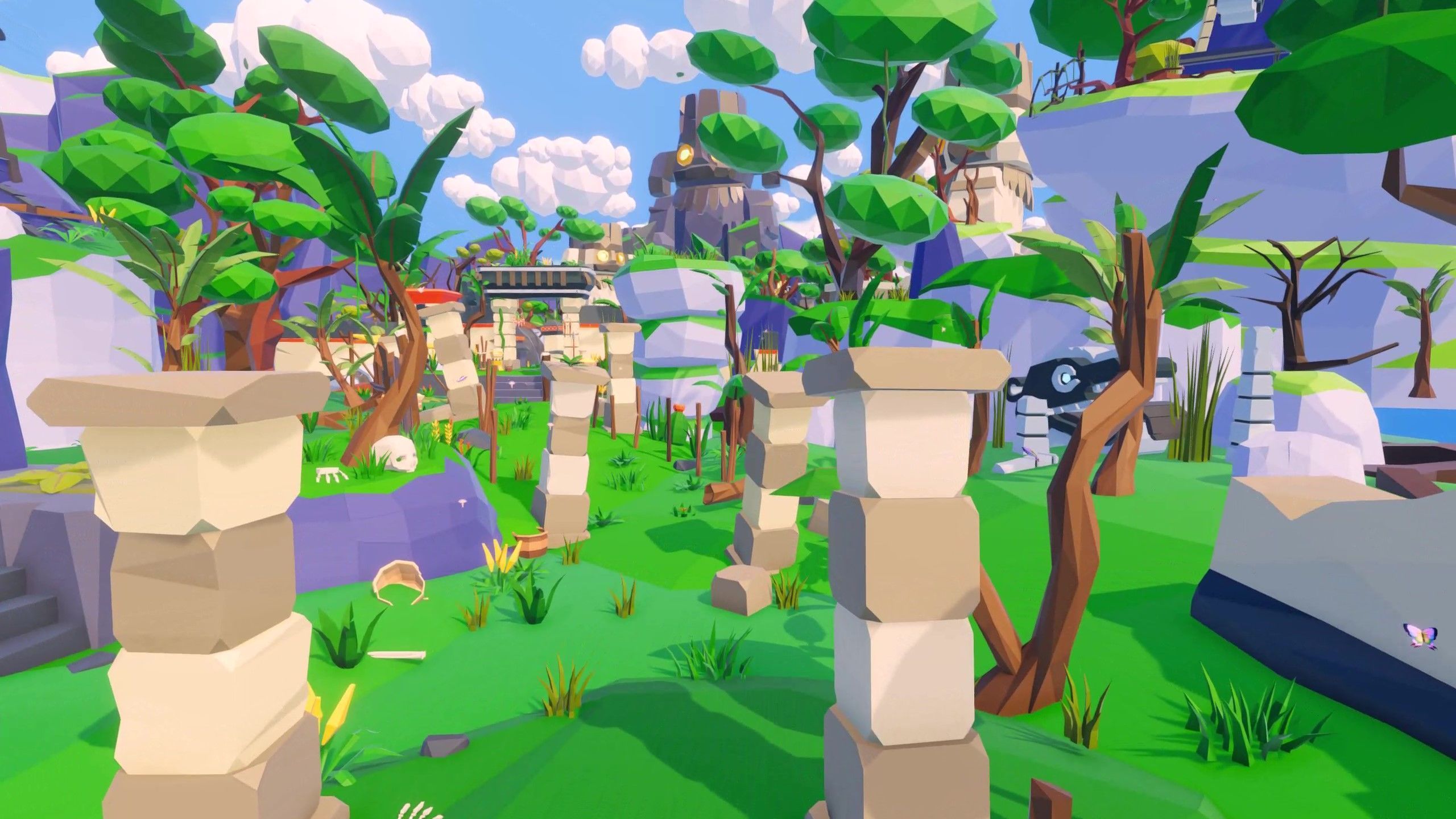 Low Poly Aztec Jungle - URP Refreshed Low-poly 3D model_10