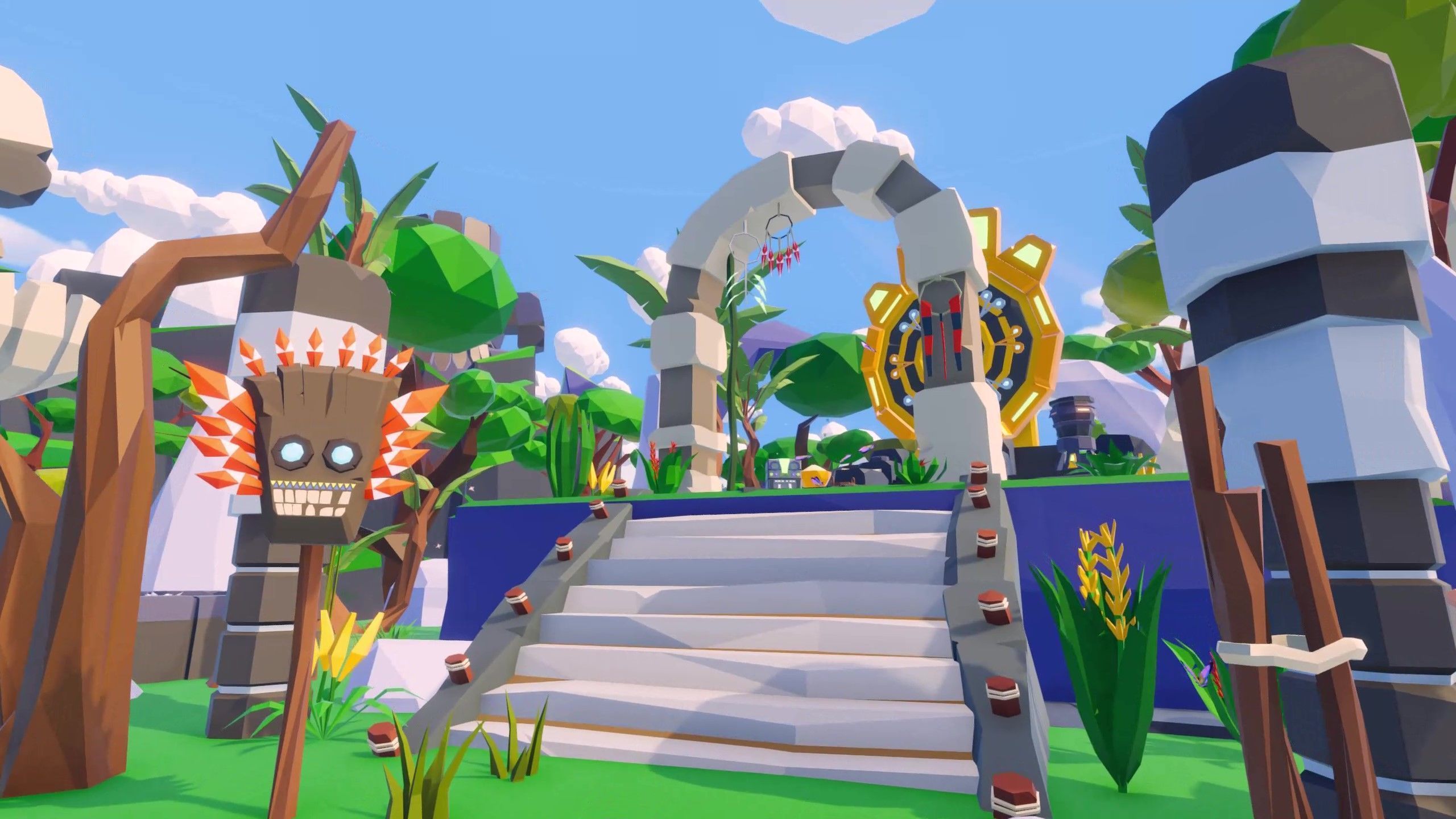 Low Poly Aztec Jungle - URP Refreshed Low-poly 3D model_7