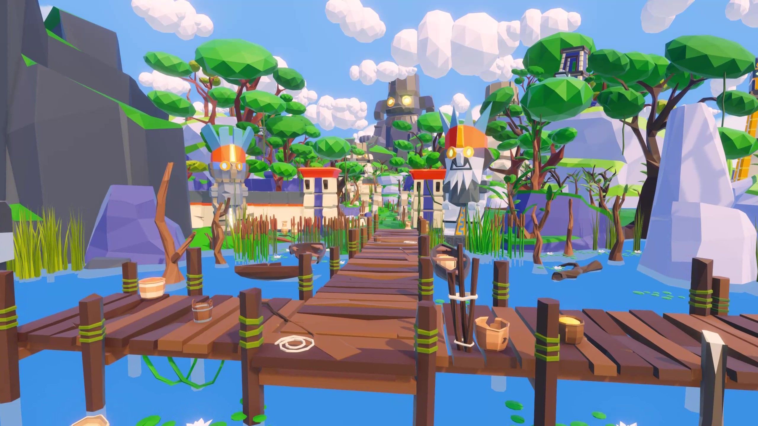 Low Poly Aztec Jungle - URP Refreshed Low-poly 3D model_4