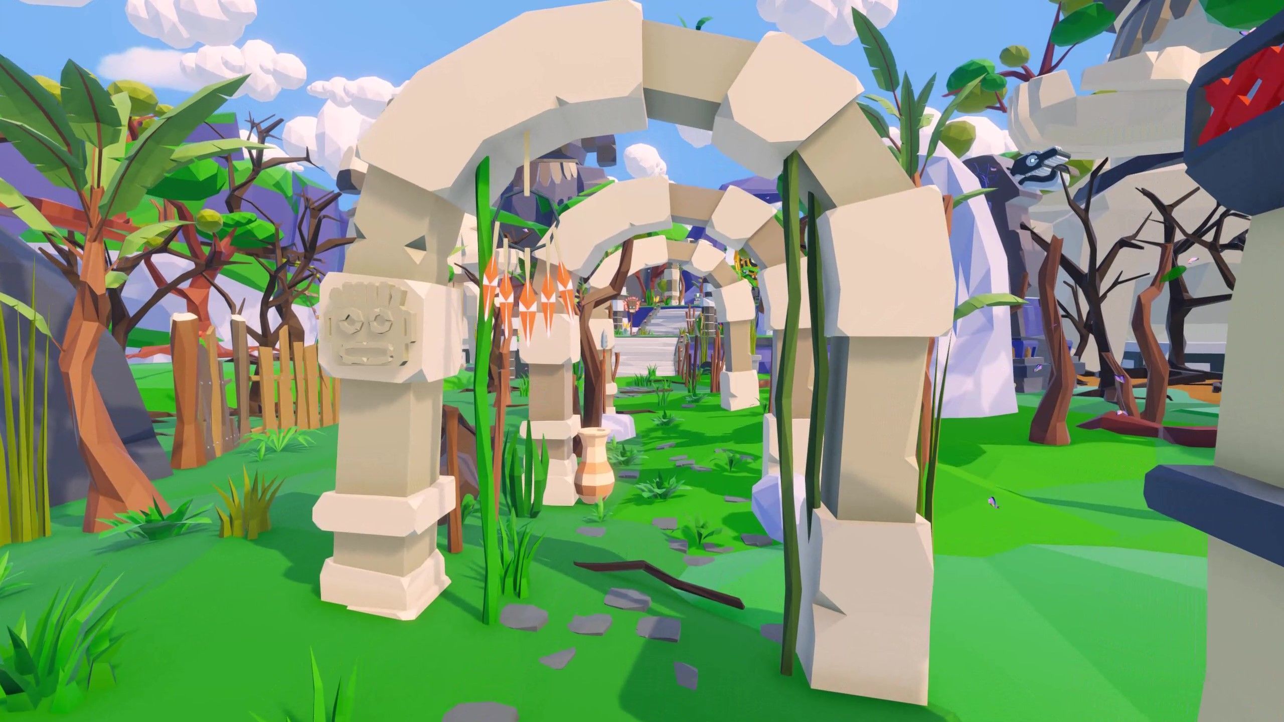 Low Poly Aztec Jungle - URP Refreshed Low-poly 3D model_12