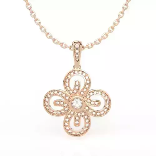 Clover Necklace Pendant