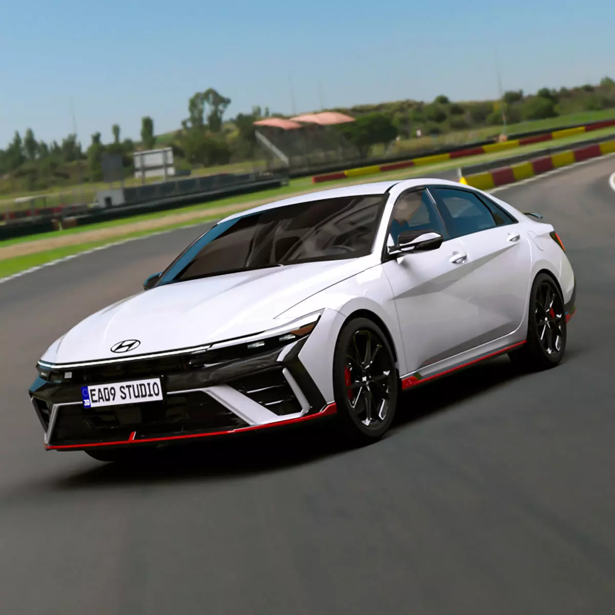 2025 Hyundai Elantra N 3D model