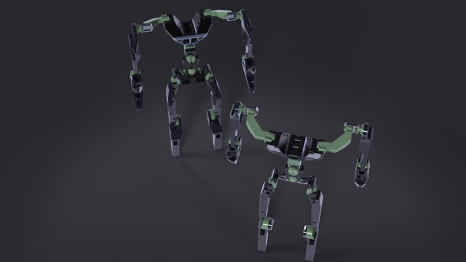 robotic mech construct 3D model_10