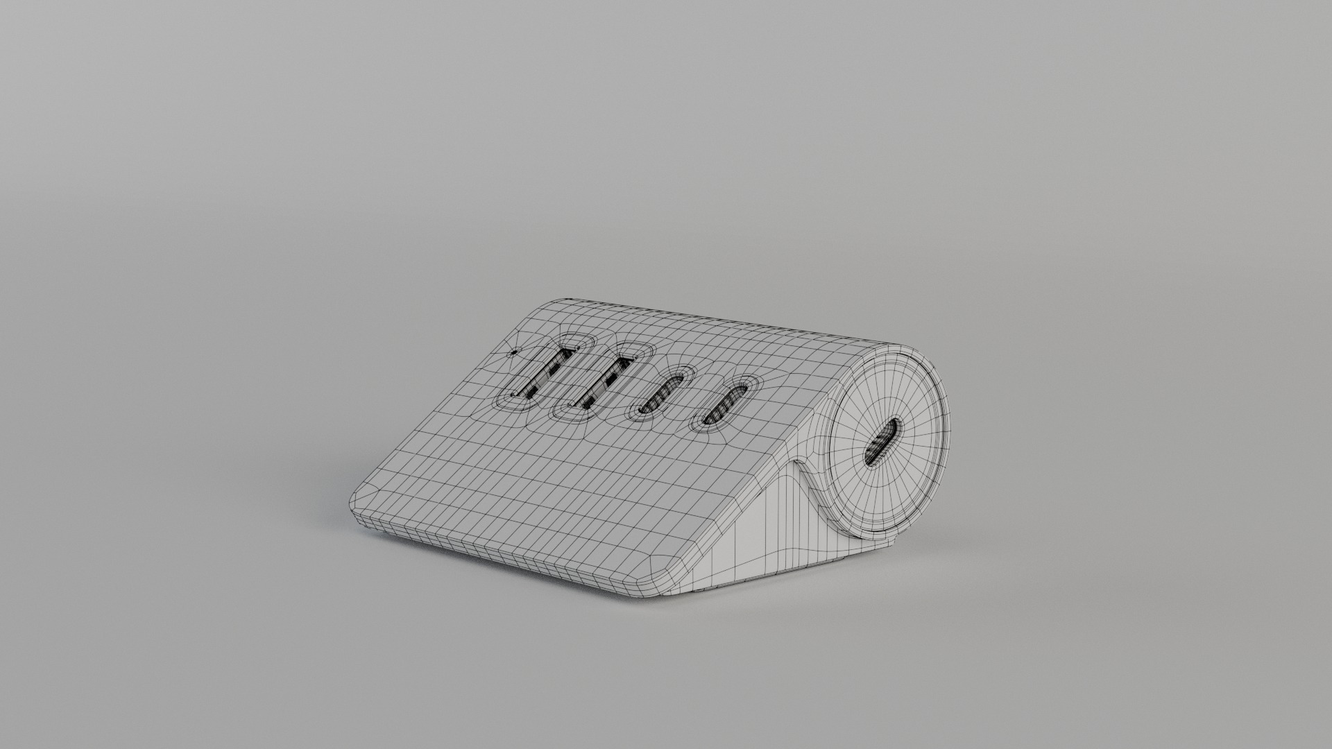 ORICO FOUR PORT HUB 3D model_14