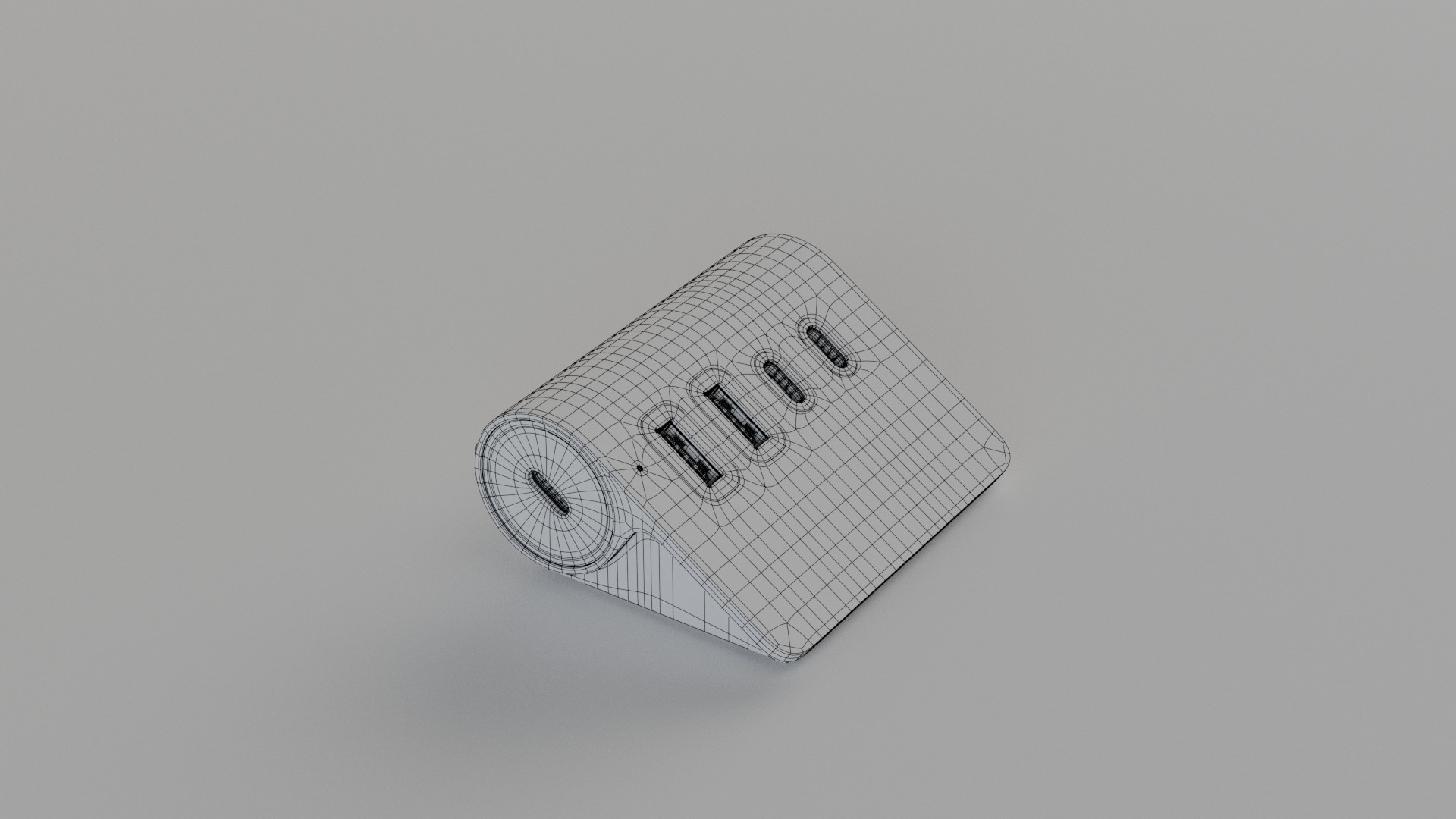 ORICO FOUR PORT HUB 3D model_18