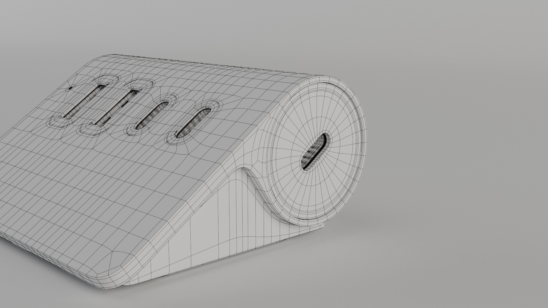 ORICO FOUR PORT HUB 3D model_15