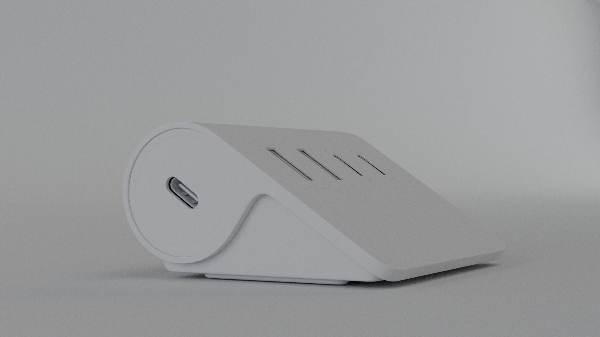 ORICO FOUR PORT HUB 3D model_22