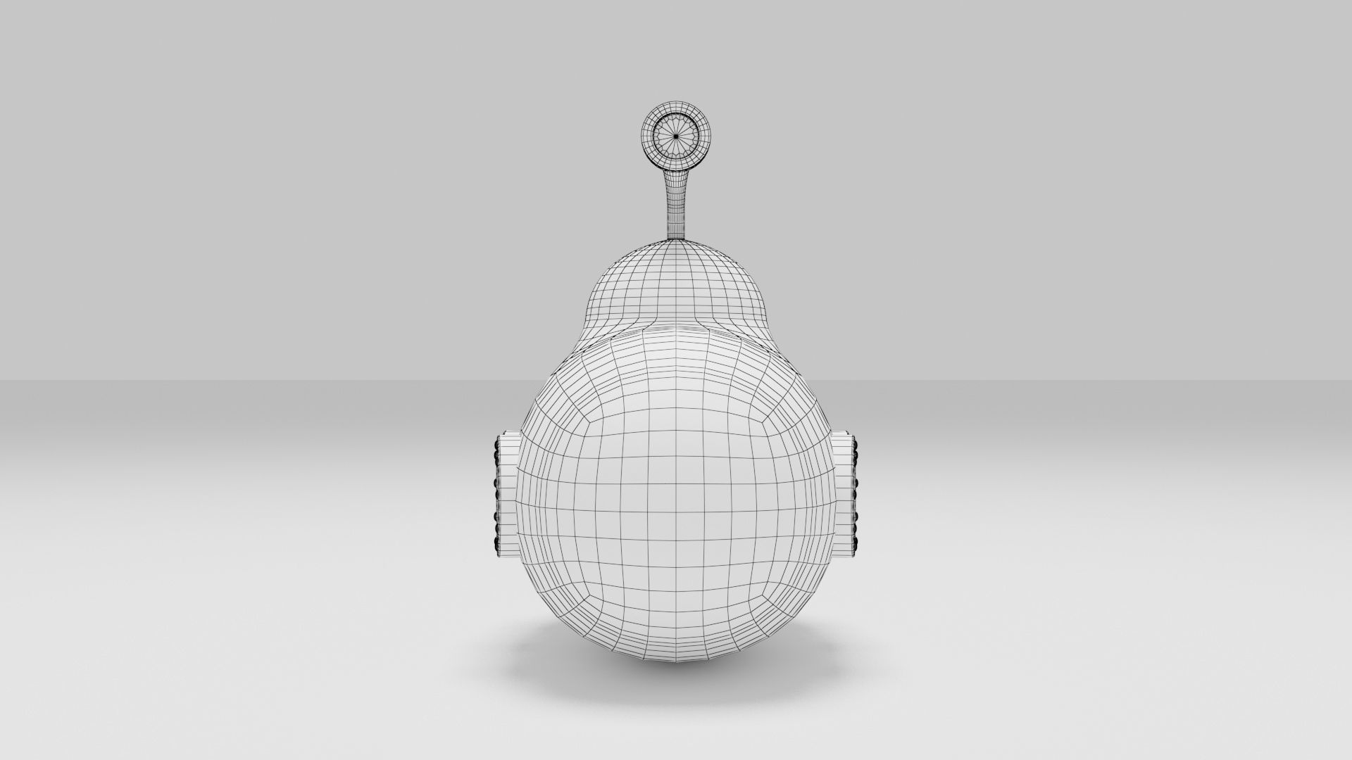 Cartoon Submarine 3D model_7