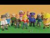 Cartoon City Character Pack Low-poly 3D model_1