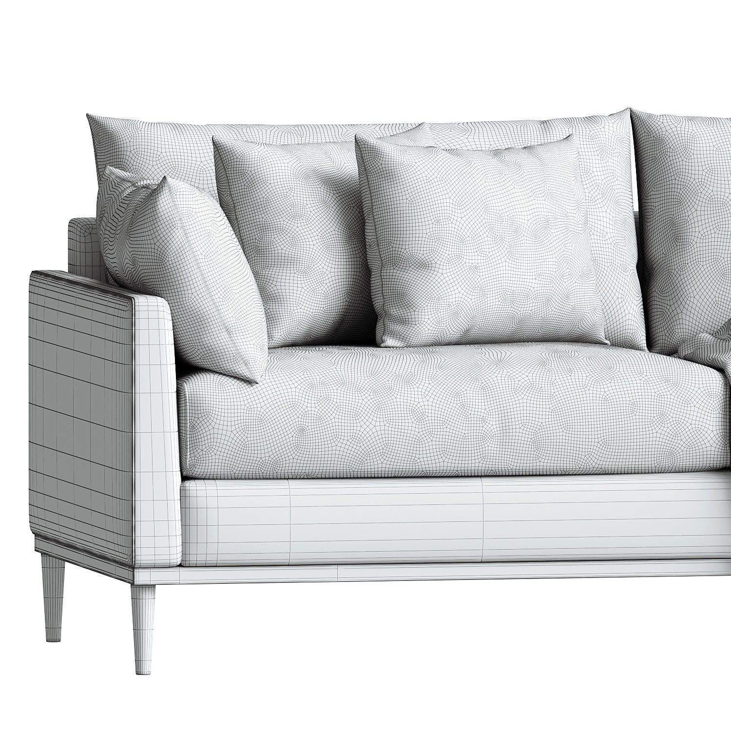 Swyft Model X01 Large 3 Seater Sofa 3D model_4