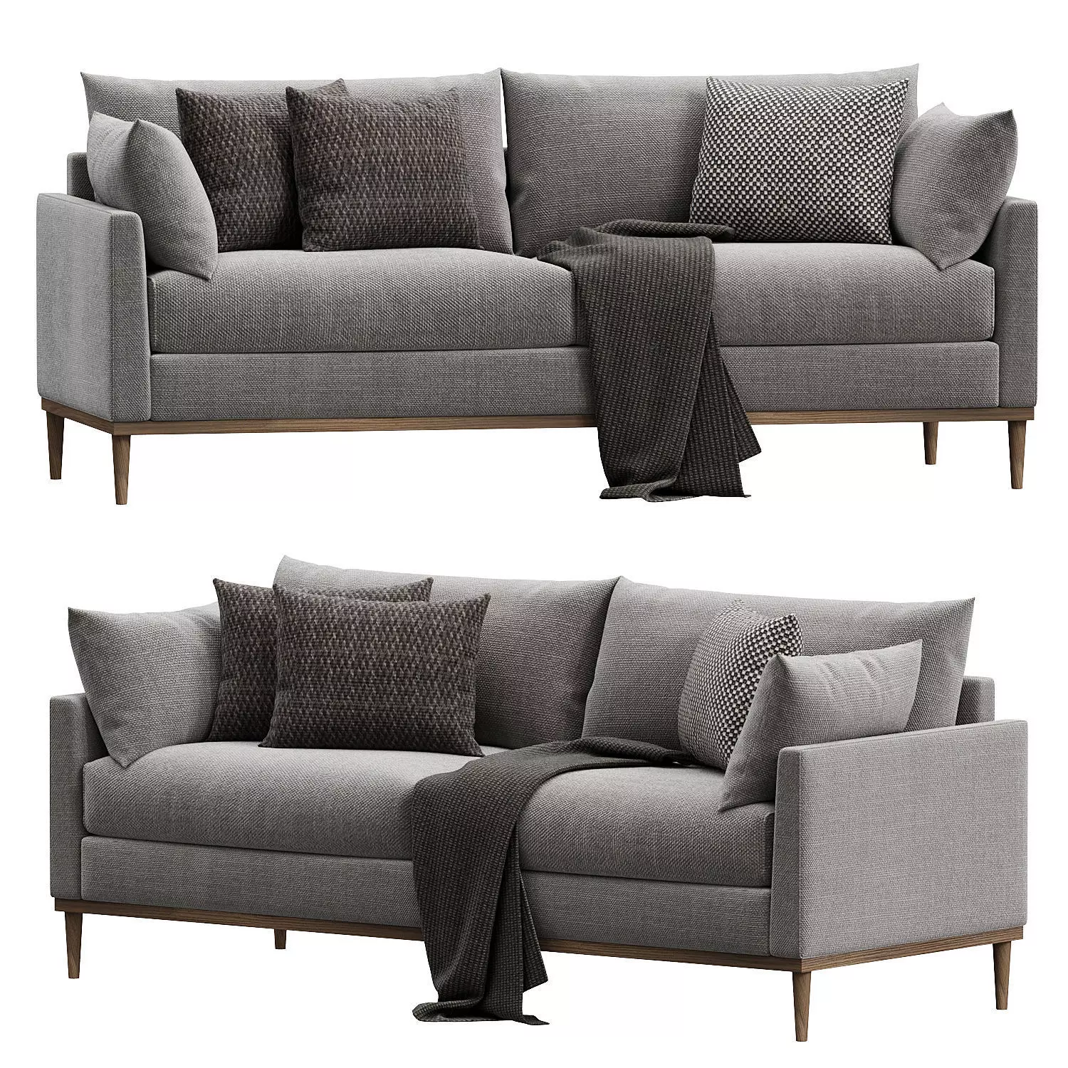 Swyft Model X01 Large 3 Seater Sofa 3D model_0